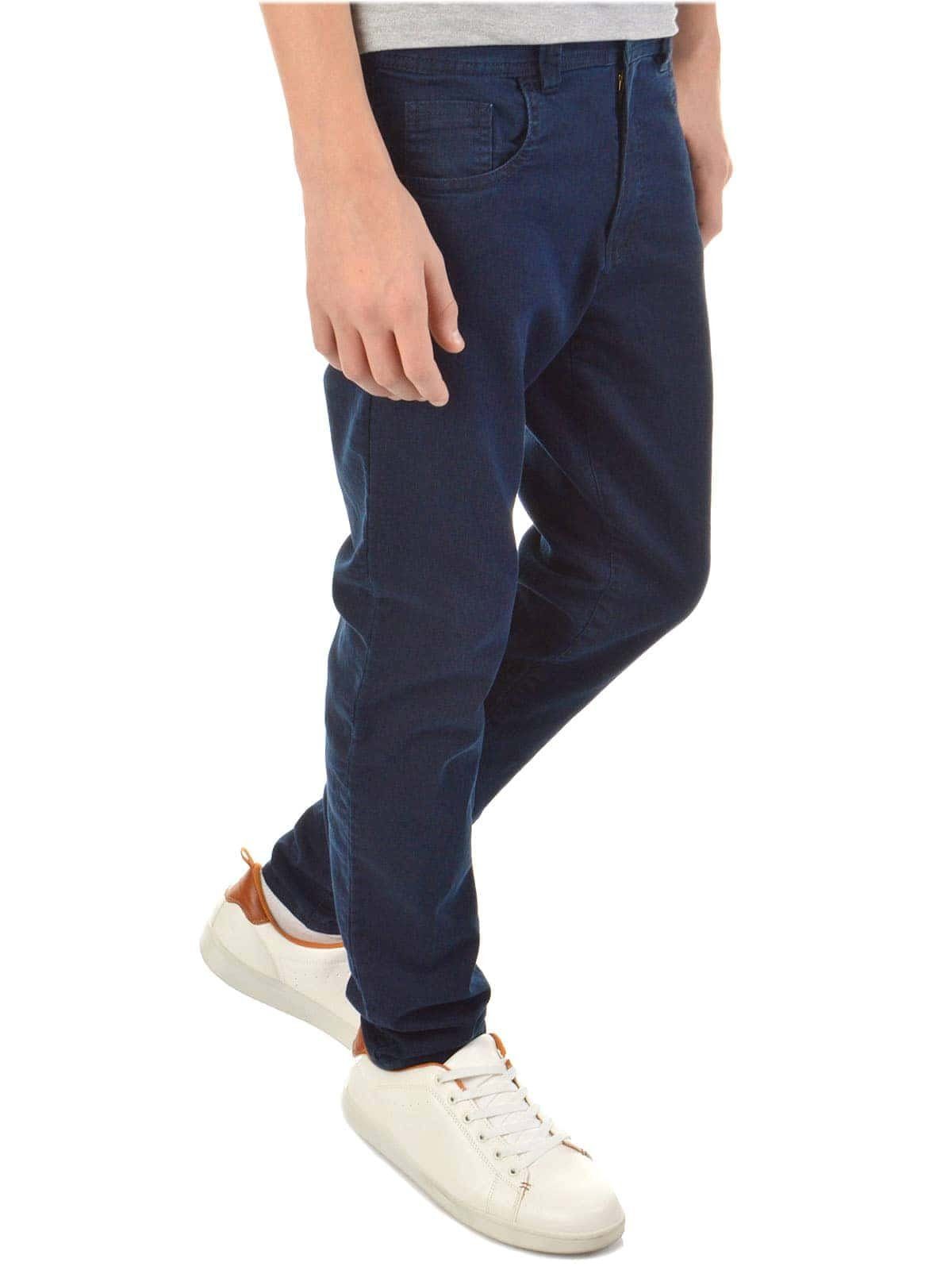 BEZLIT 5-Pocket-Jeans Jungen Jeans Verstellbarer Bund (1-tlg) elastischem Bund Blau mit Casual