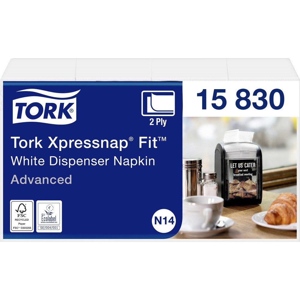 TORK Papierserviette TORK Xpressnap Fit® Papierserviette 15830 1 Set