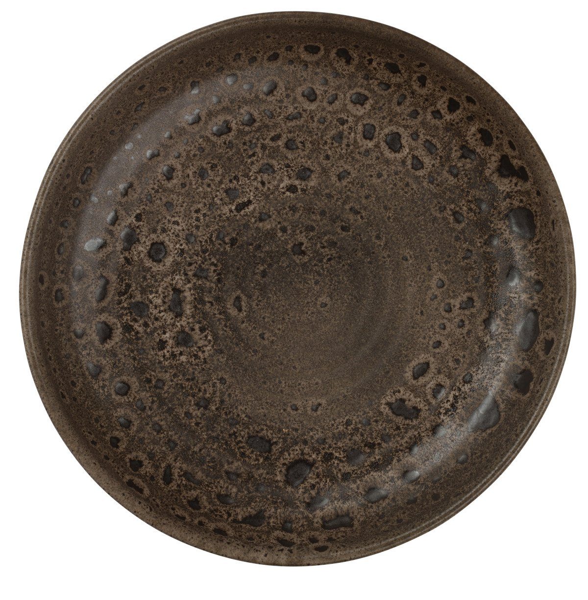 ASA SELECTION Servierplatte poké Fusion Plate mangosteen 22cm, Steinzeug, (Platten), Geschirr