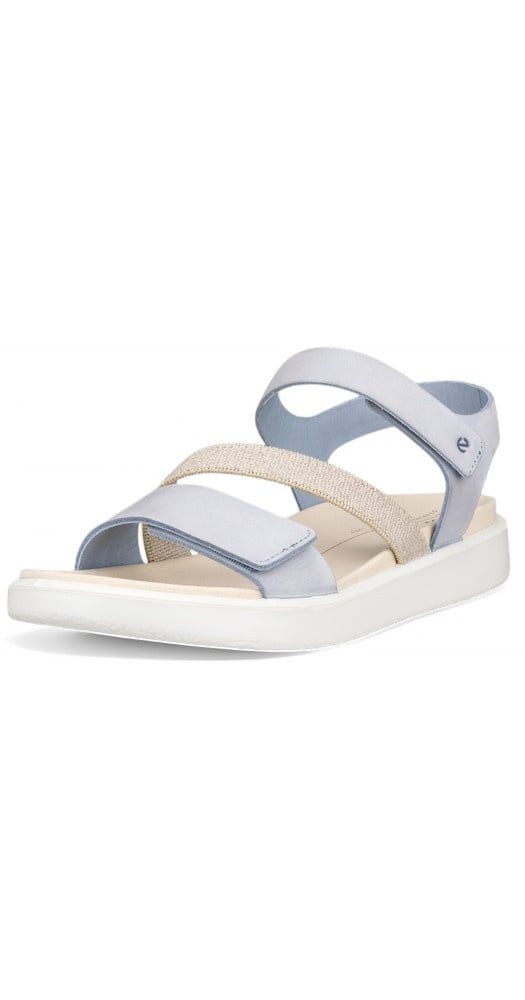 Ecco Flowt (Leder) blau Damen Sandale günstig online kaufen