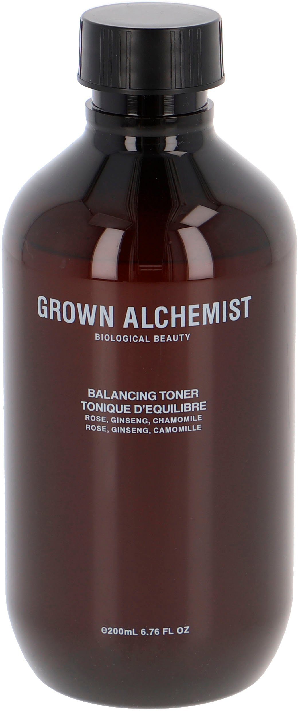 GROWN Toner, Chamomile Balancing Gesichtswasser ALCHEMIST Rose, Ginseng,