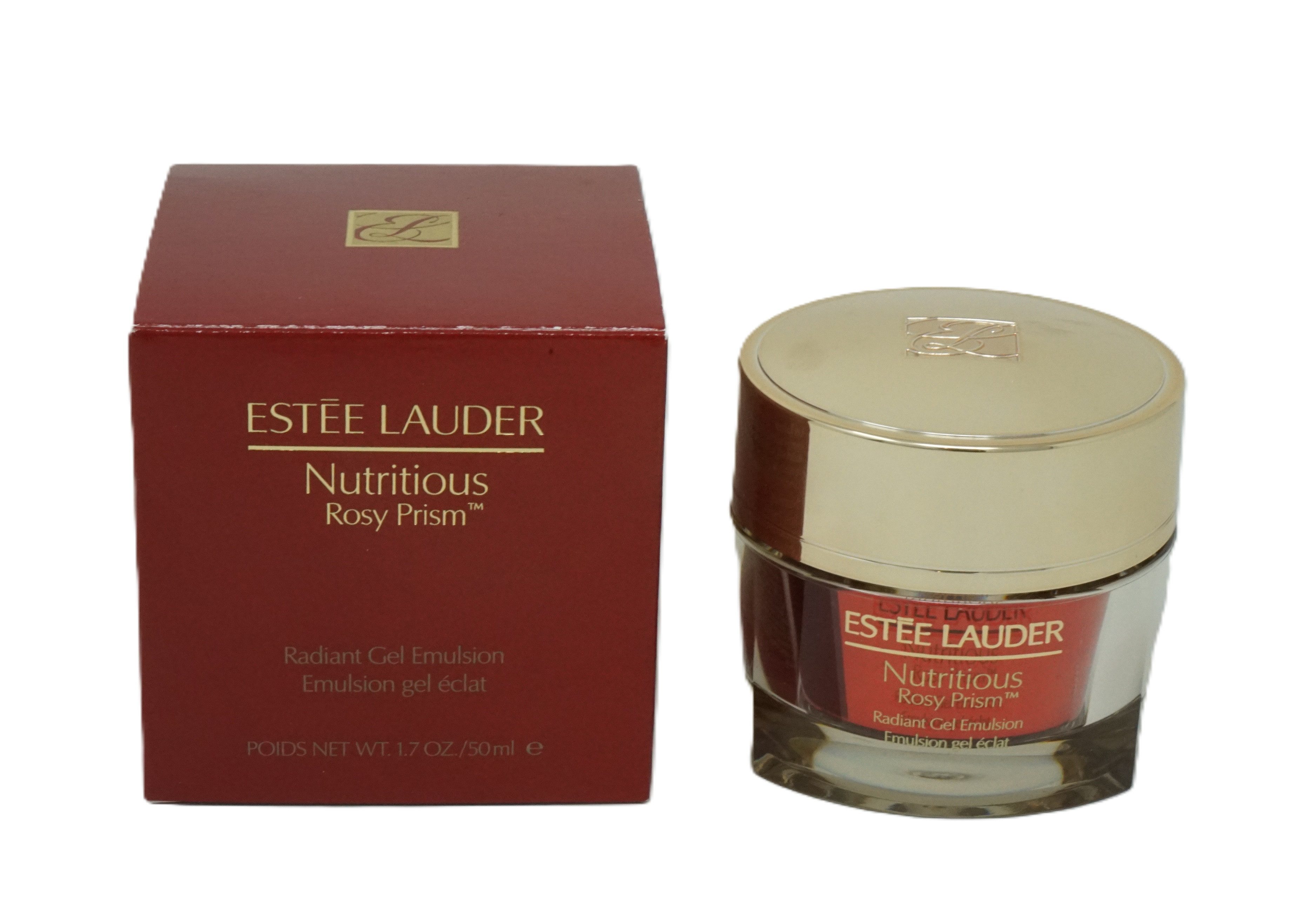 Feuchtigkeitscreme Estée Lauder Nutrious Rosy Prism Radiant Gel emulsion 50 ml