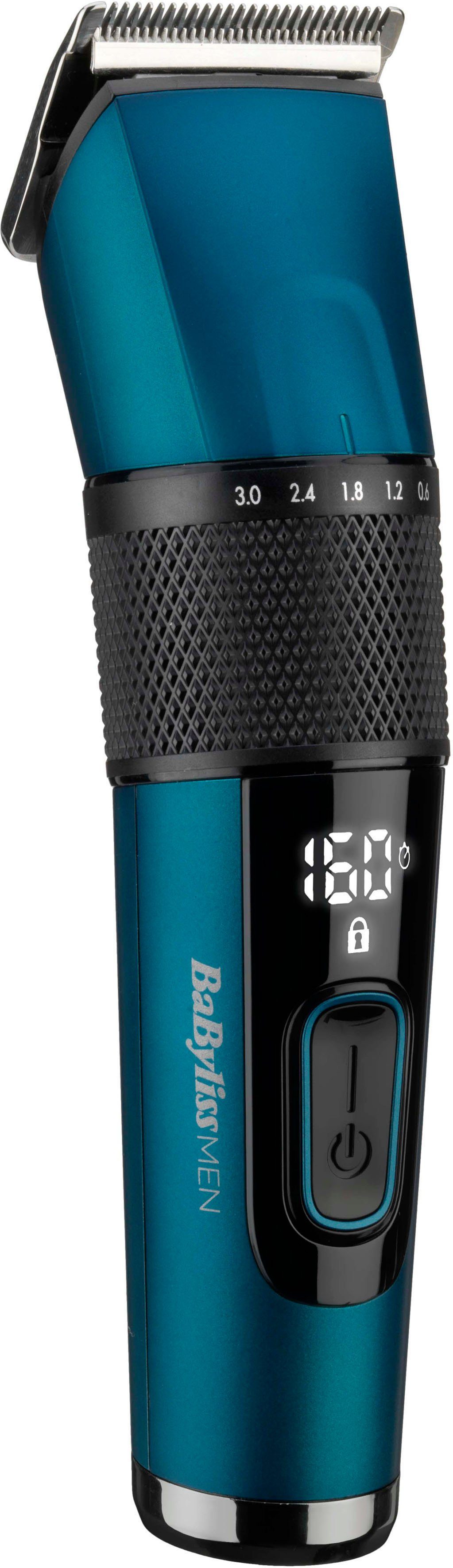 BaByliss Haarschneider E990E MEN Japanese Steel, mit digitaler Anzeige