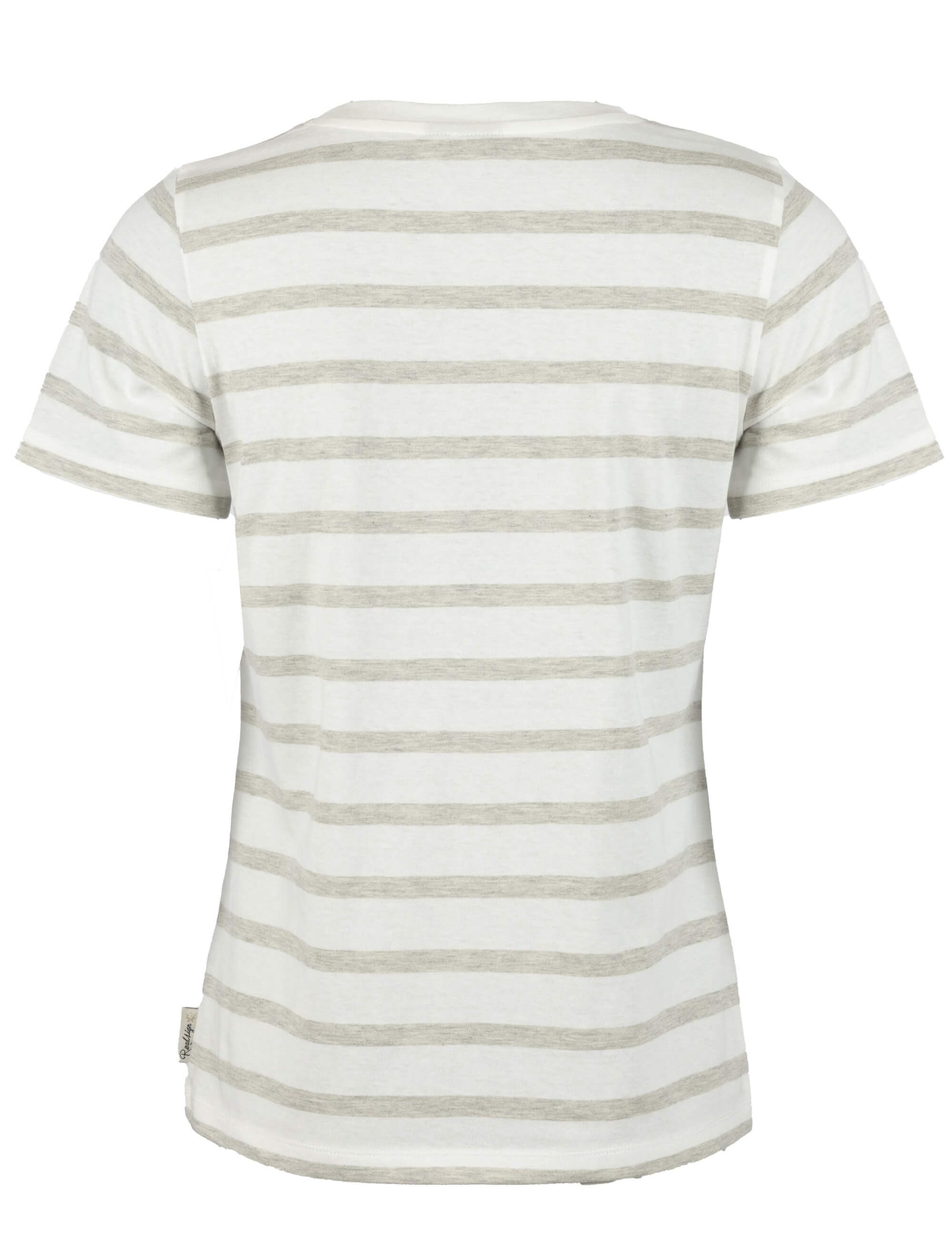 ROADSIGN australia T-Shirt Heart Stripes (1, 1-tlg., 1) Streifenshirt aus Baumwolle im zeitlosen Design vielseitig tragbar – Bild 2 von 2