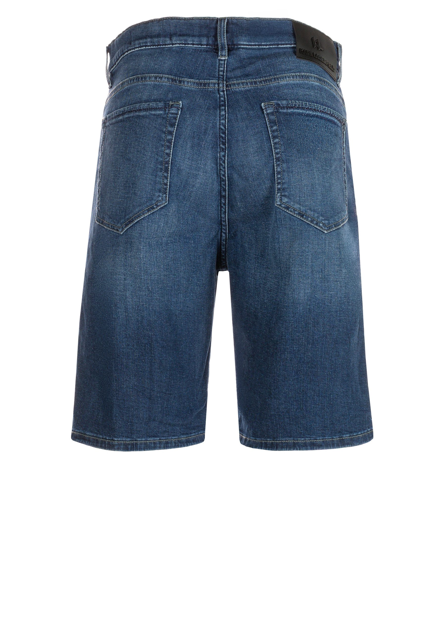LAGERFELD Shorts aus Denim (1-tlg)