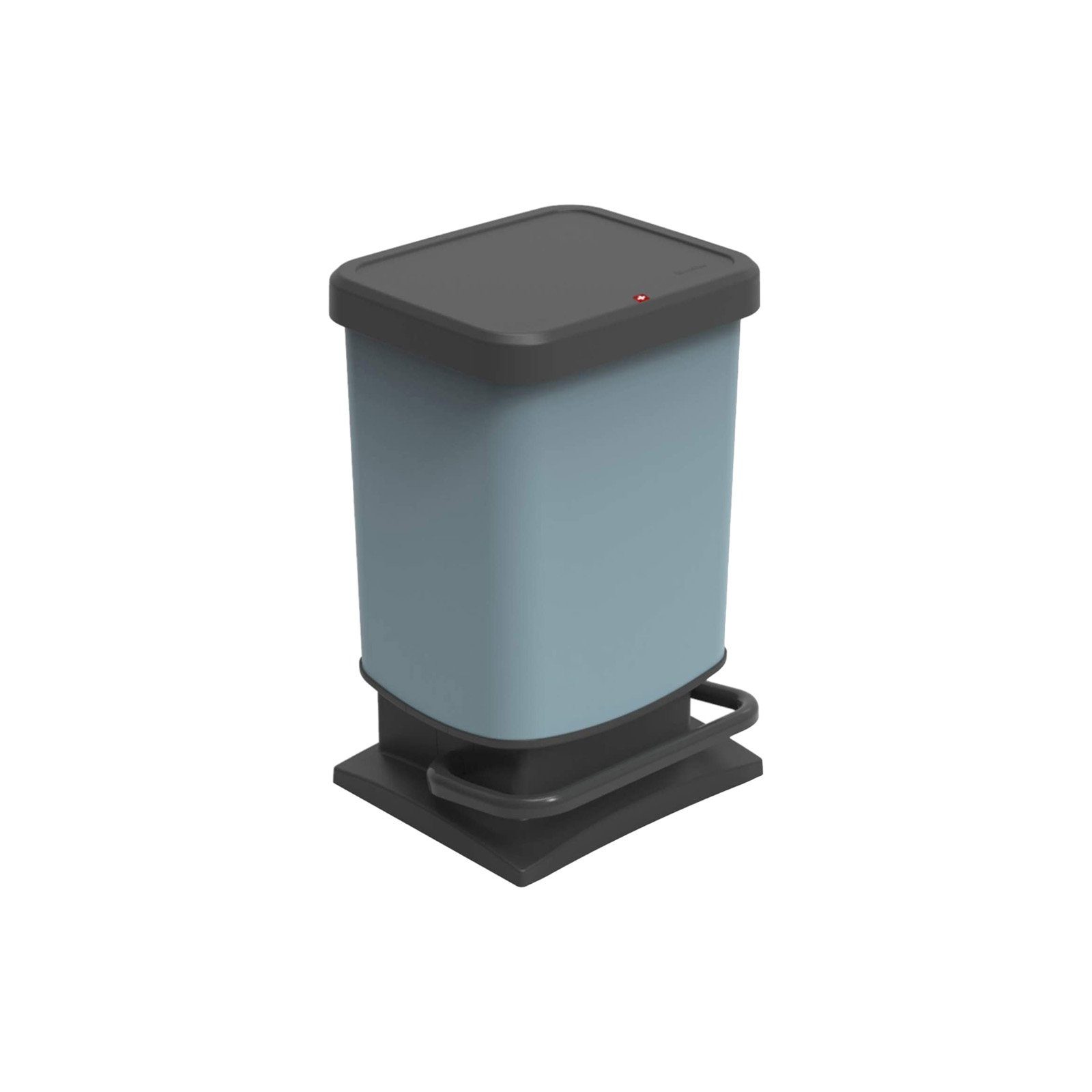 ROTHO Мусорные урны Paso Мусорные урны 20l mit Deckel, Kunststoff (PP recycelt), hergestellt in der Schweiz