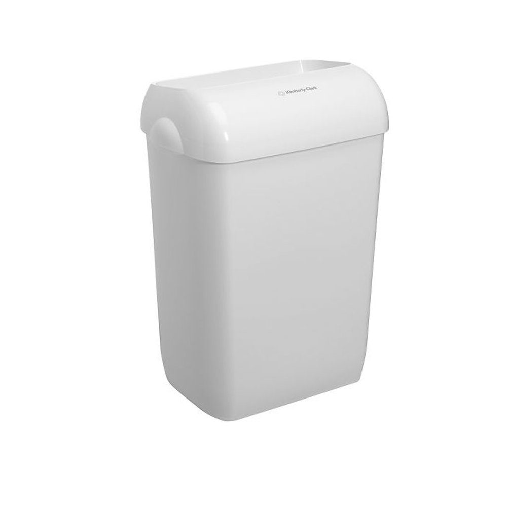 Mülleimer Stück aus Abfallbehälter Kunststoff Weiß 2 KIMBERLY-CLARK Aquarius™