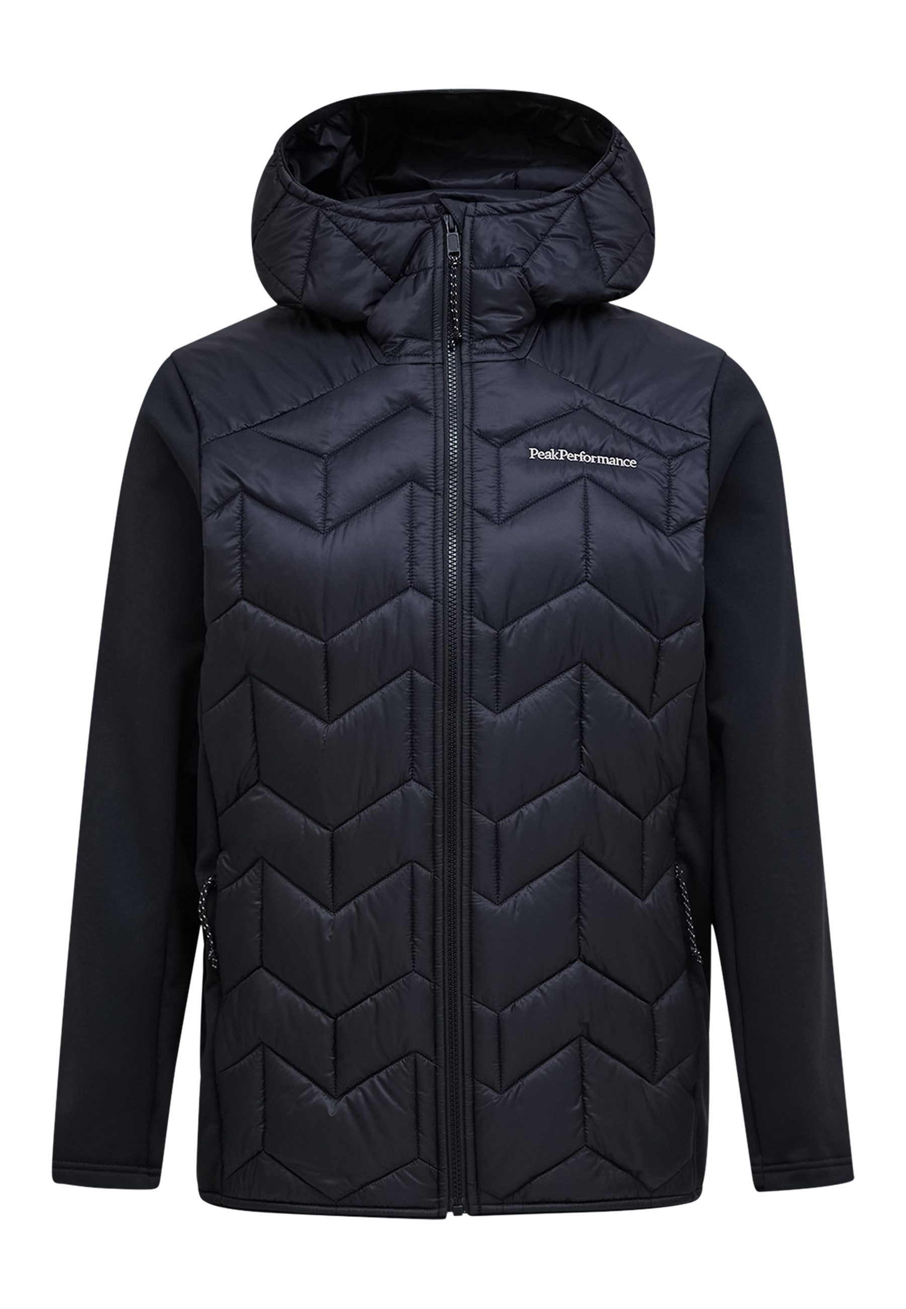 Peak Performance Funktionsjacke M Elevate Insulated Hybrid Hood Jacket mit sportivem Design