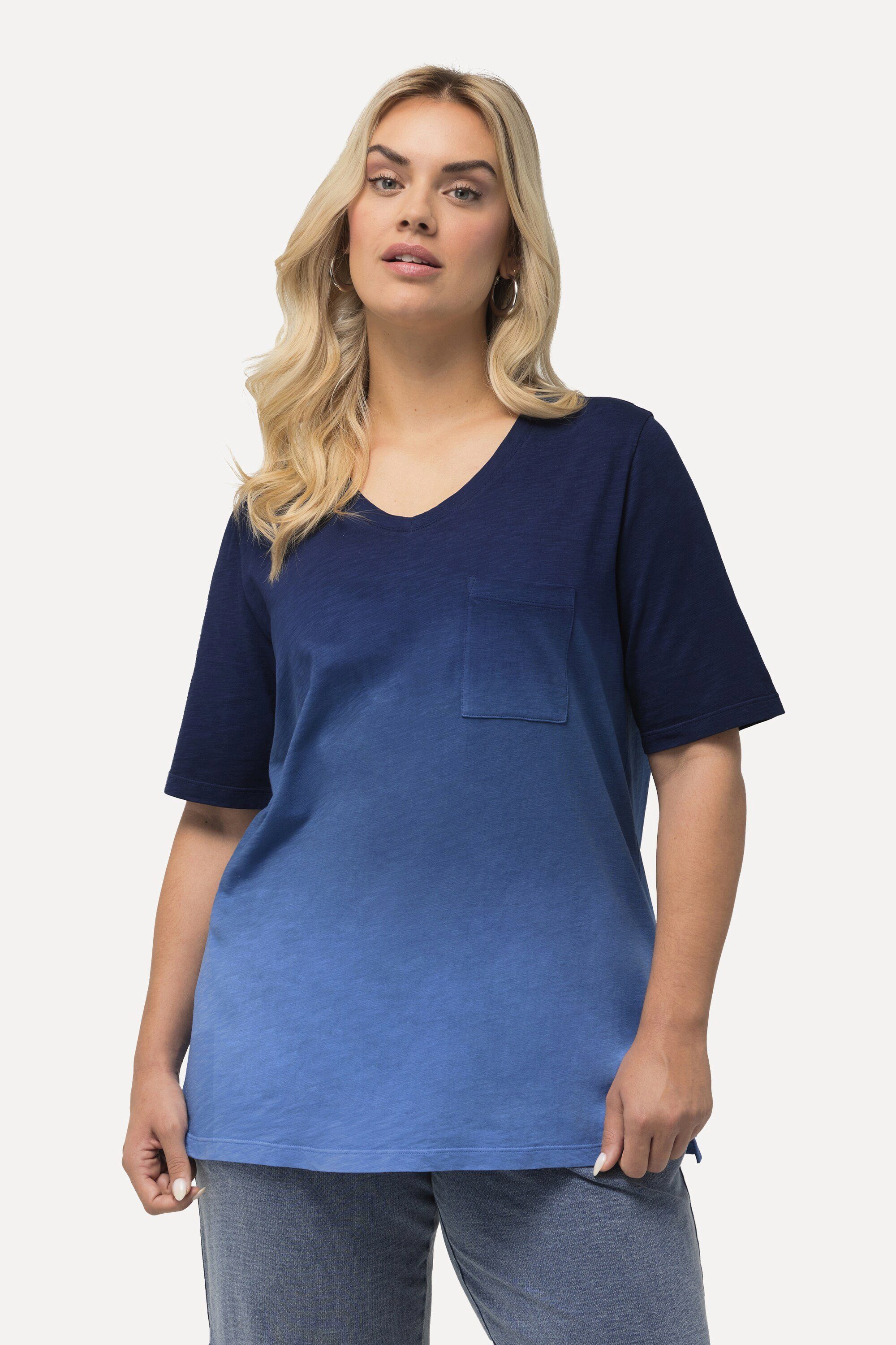 Ulla Popken T-Shirt T-Shirt Farbverlauf Classic günstig online kaufen