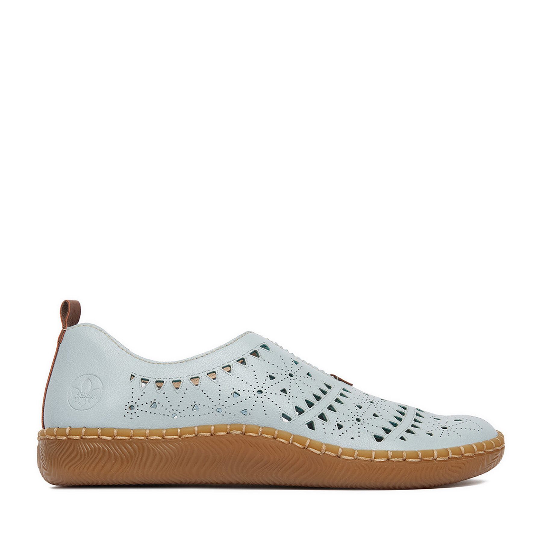 Rieker Rieker Damen-Sneaker, niedrig, blau, N2452-10 Stiefel