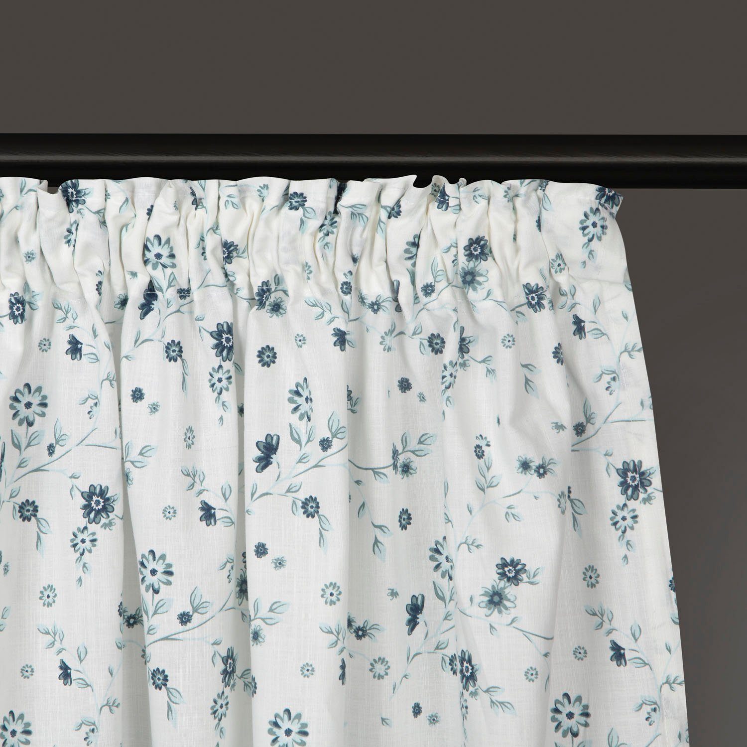 Gerster Gardine Madina (1 St), Kräuselband, blickdicht, Wirkware, Fertigschal aus Baumwolle