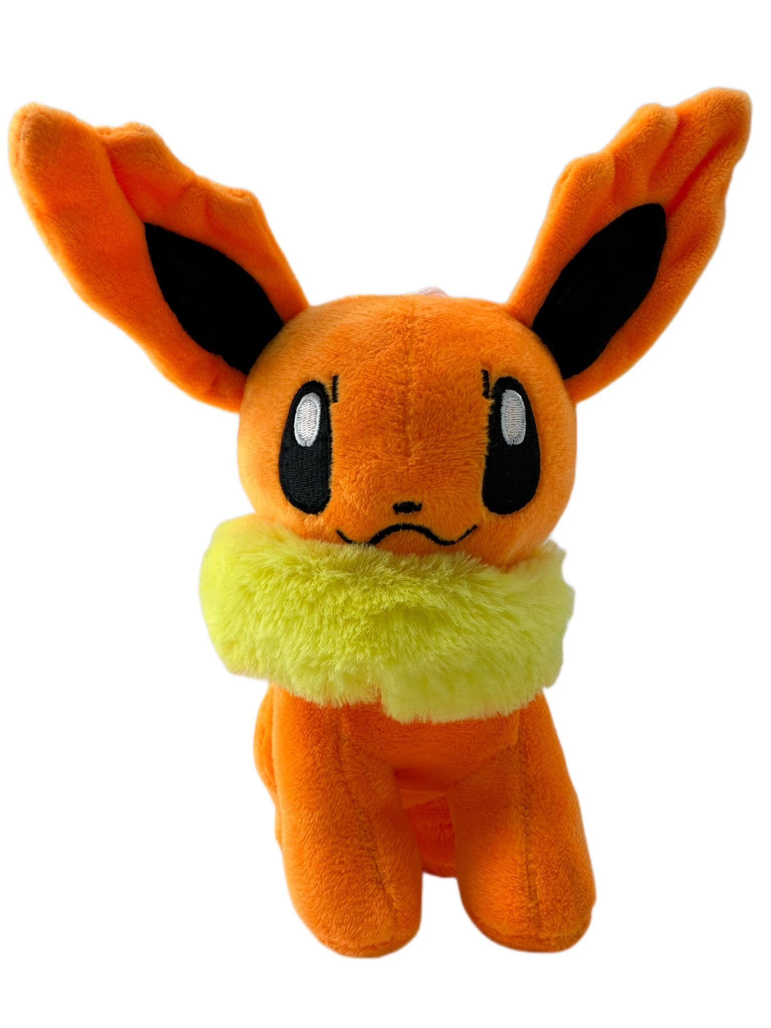 soma Kuscheltier Plüsch Pokemon Kuscheltier Evoli Weiterentwicklung Feuer Flamara 20cm (1-St), Super weicher Plüsch Stofftier Kuscheltier für Kinder zum spielen