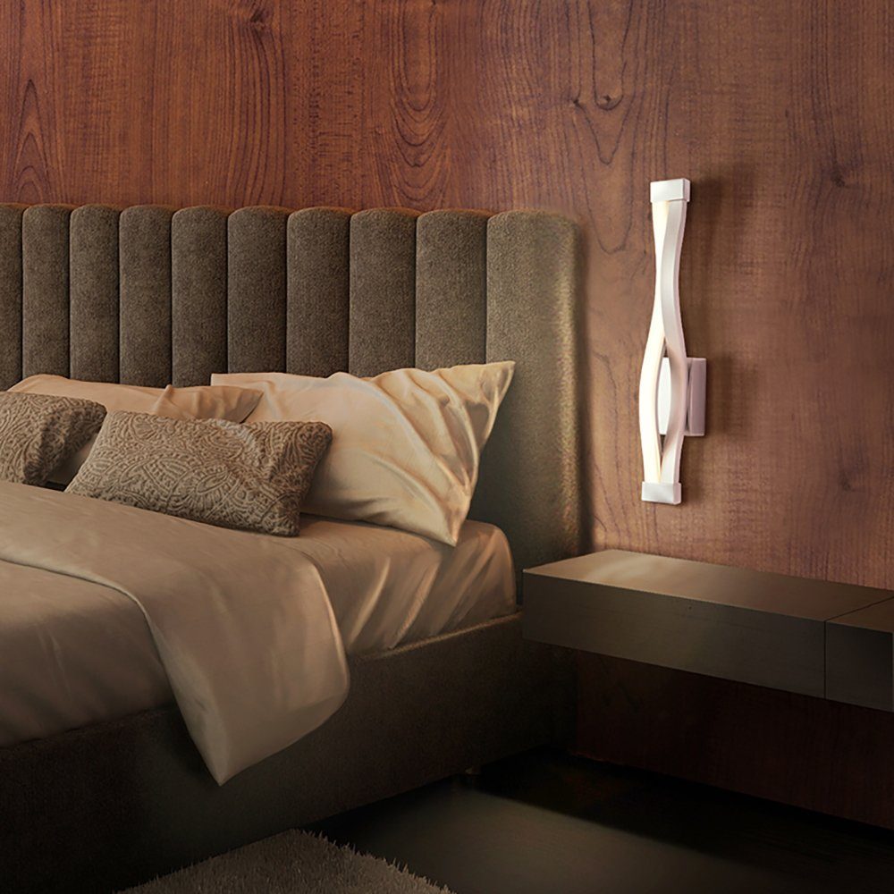 Mantra Wandleuchte Sahara LED Wandlampe mit Touchdimmer Braun