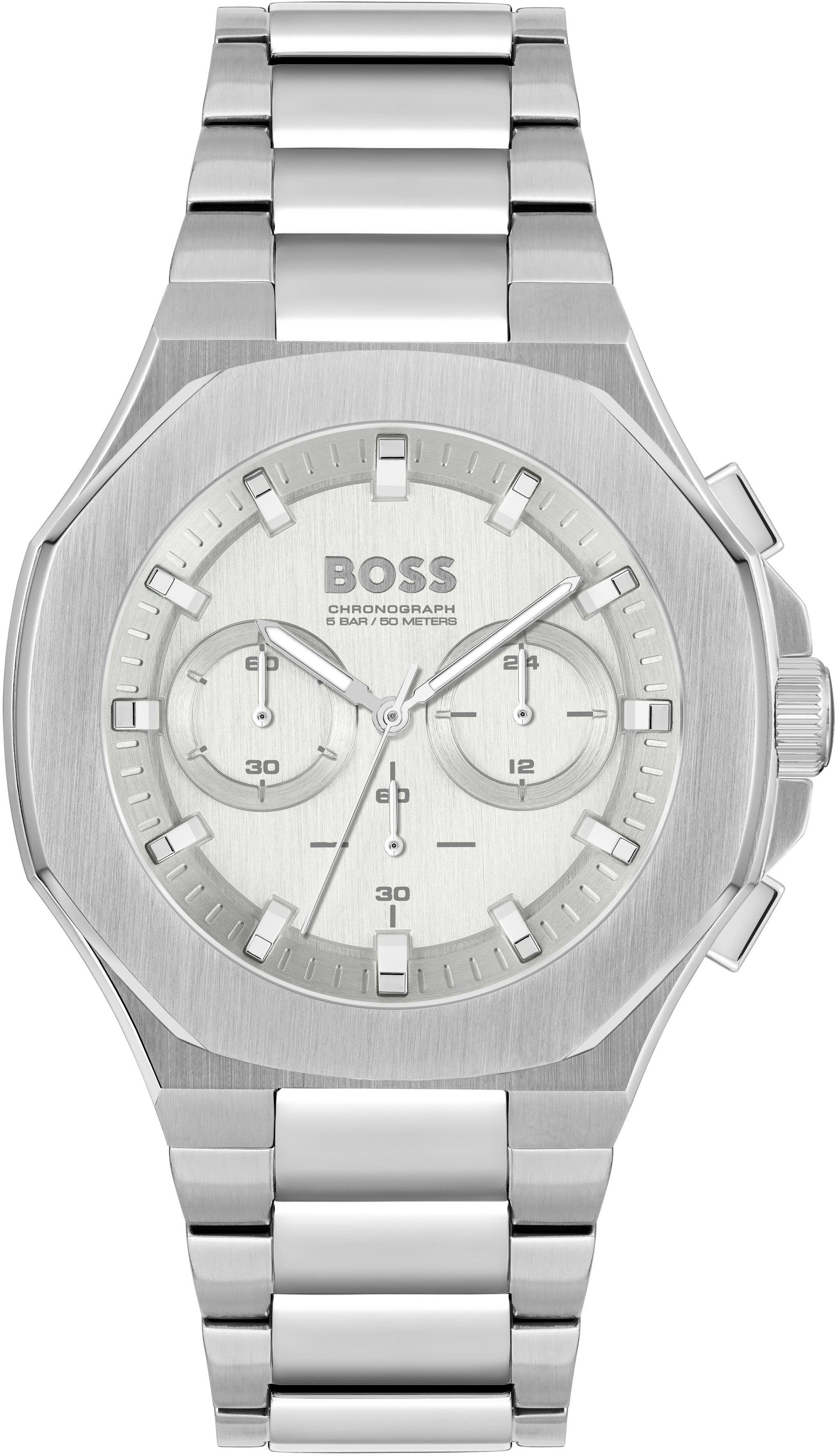 BOSS Chronograph TAPER 1514087, Quarzuhr, Herrenuhr, Armbanduhr, Stoppfunkt günstig online kaufen