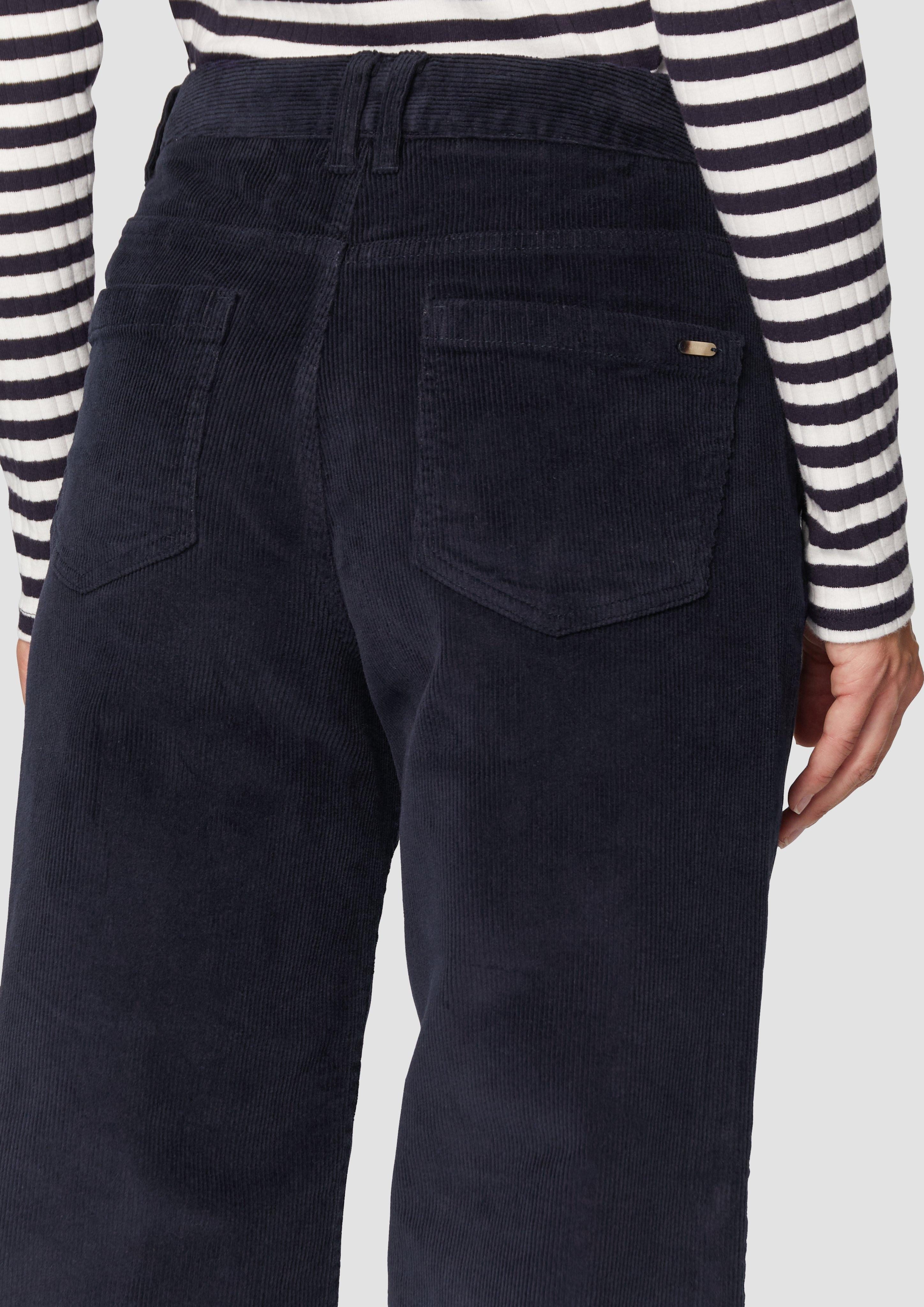 s.Oliver 3/4-Hose Elastische Culotte aus Cord günstig online kaufen