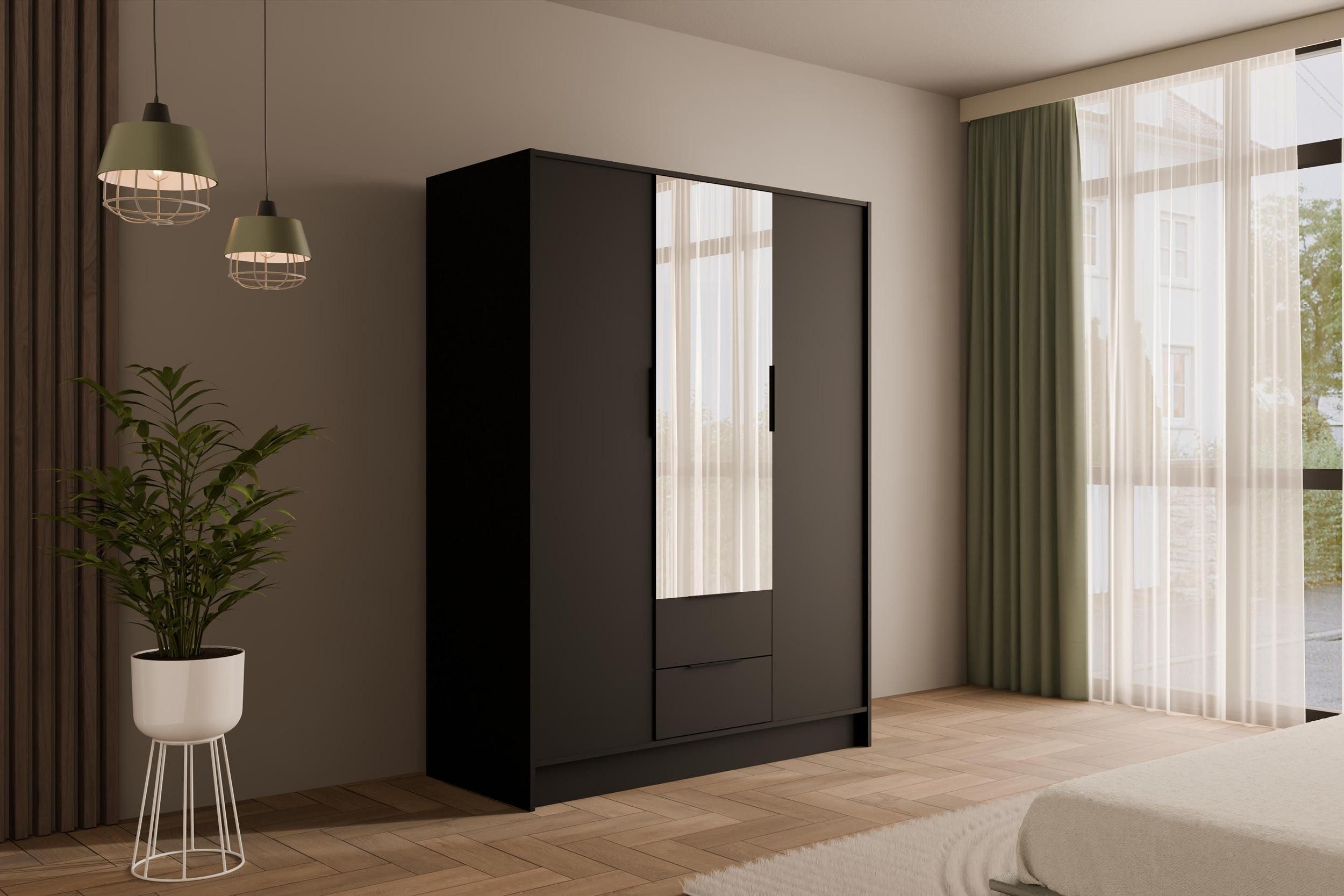 ALTDECOR Drehtürenschrank KOLIN (Kleiderschrank Garderobenschrank mit günstig online kaufen