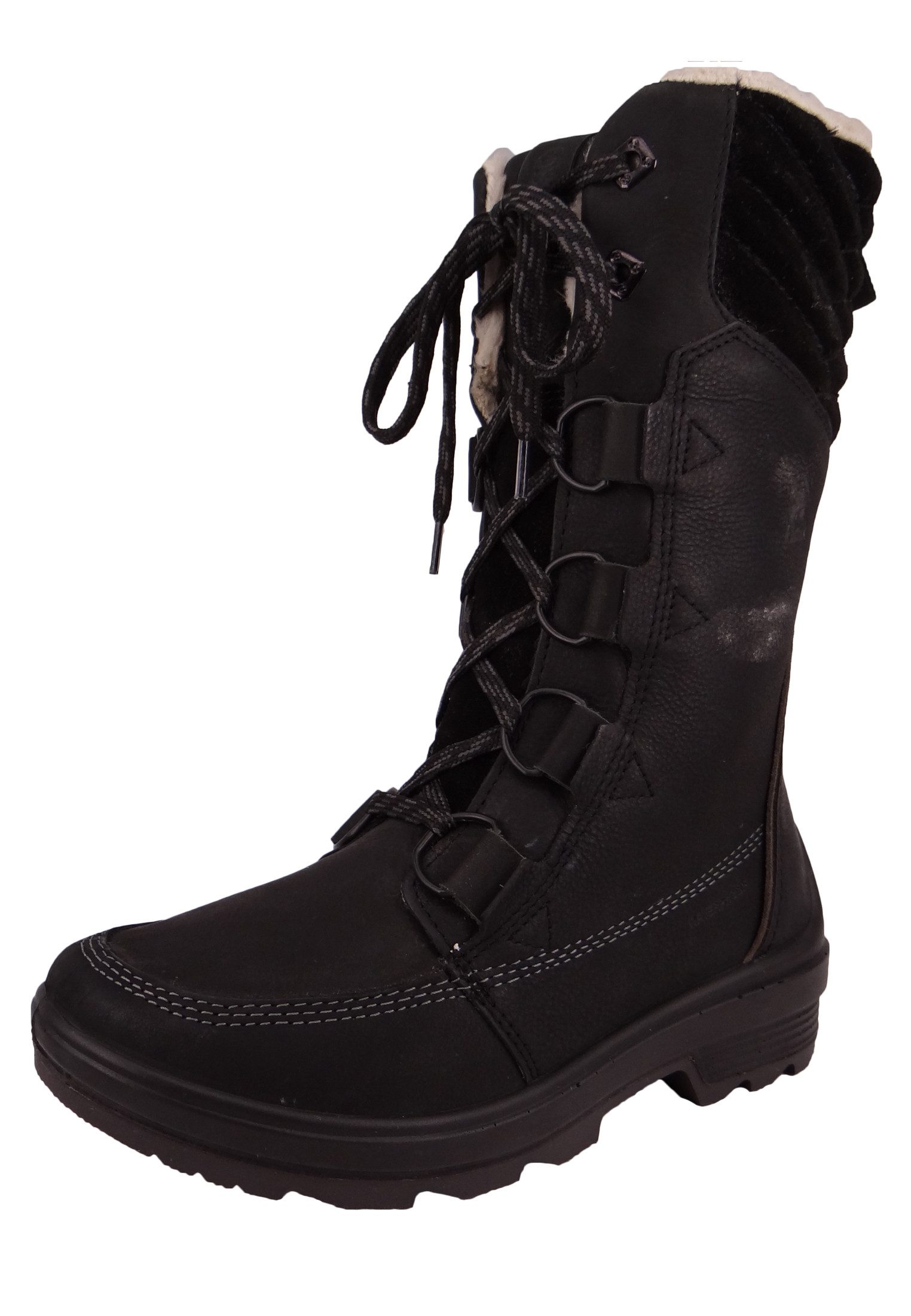 WK2427 BLK Black Stiefel