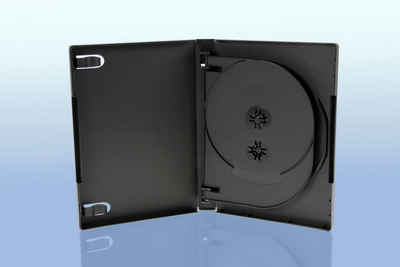 Livepac Office DVD-Hülle DVD Hülle / 5fach 5er DVD Box / schwarz