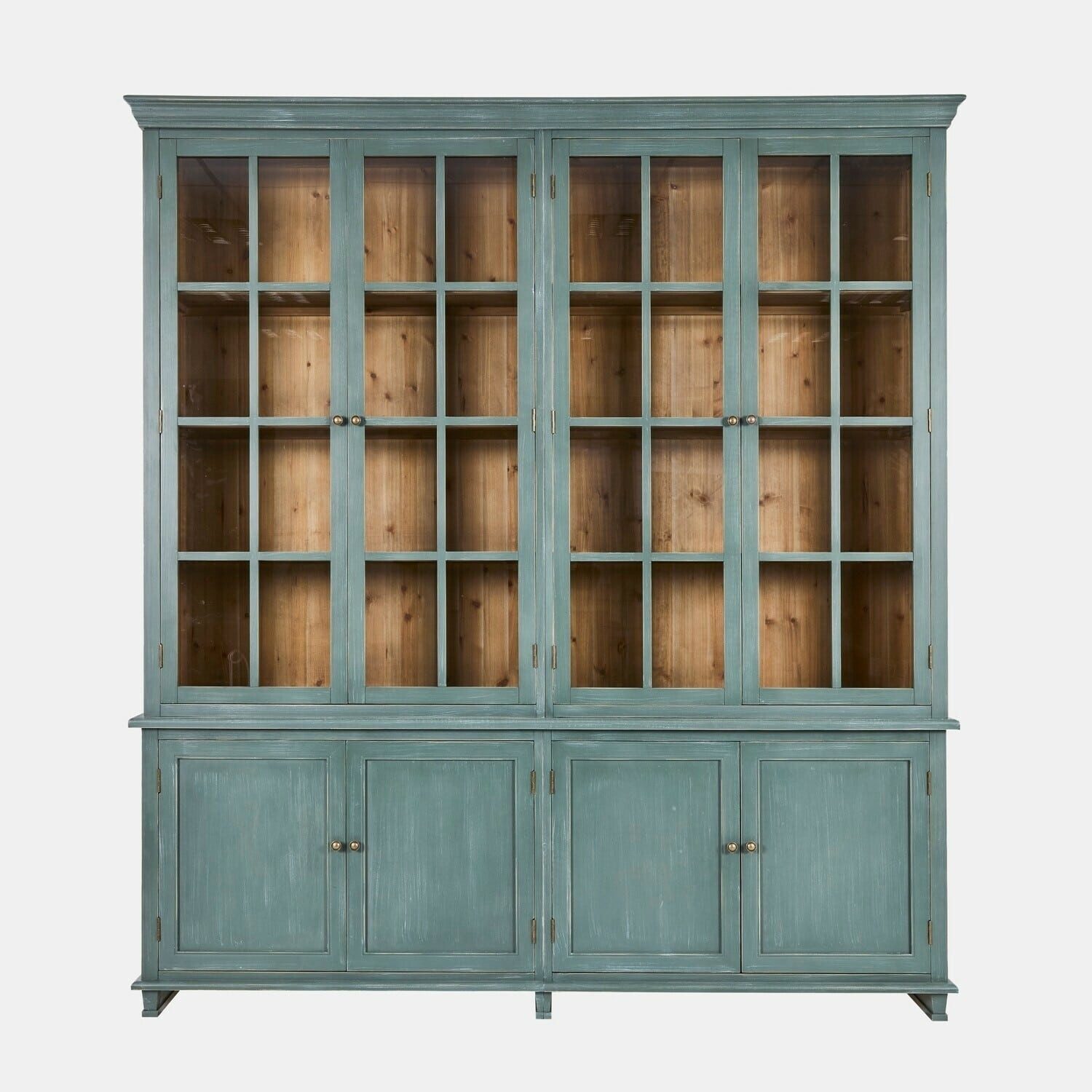 Mirabeau Vitrine Schrank Belmorenne antikgrün
