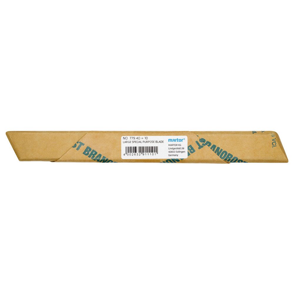 Thumbnail - Martor Cuttermesser MARTOR 779.40 Ersatzklinge GROSSE SPEZIALKLINGE Standardschliff 10 St.