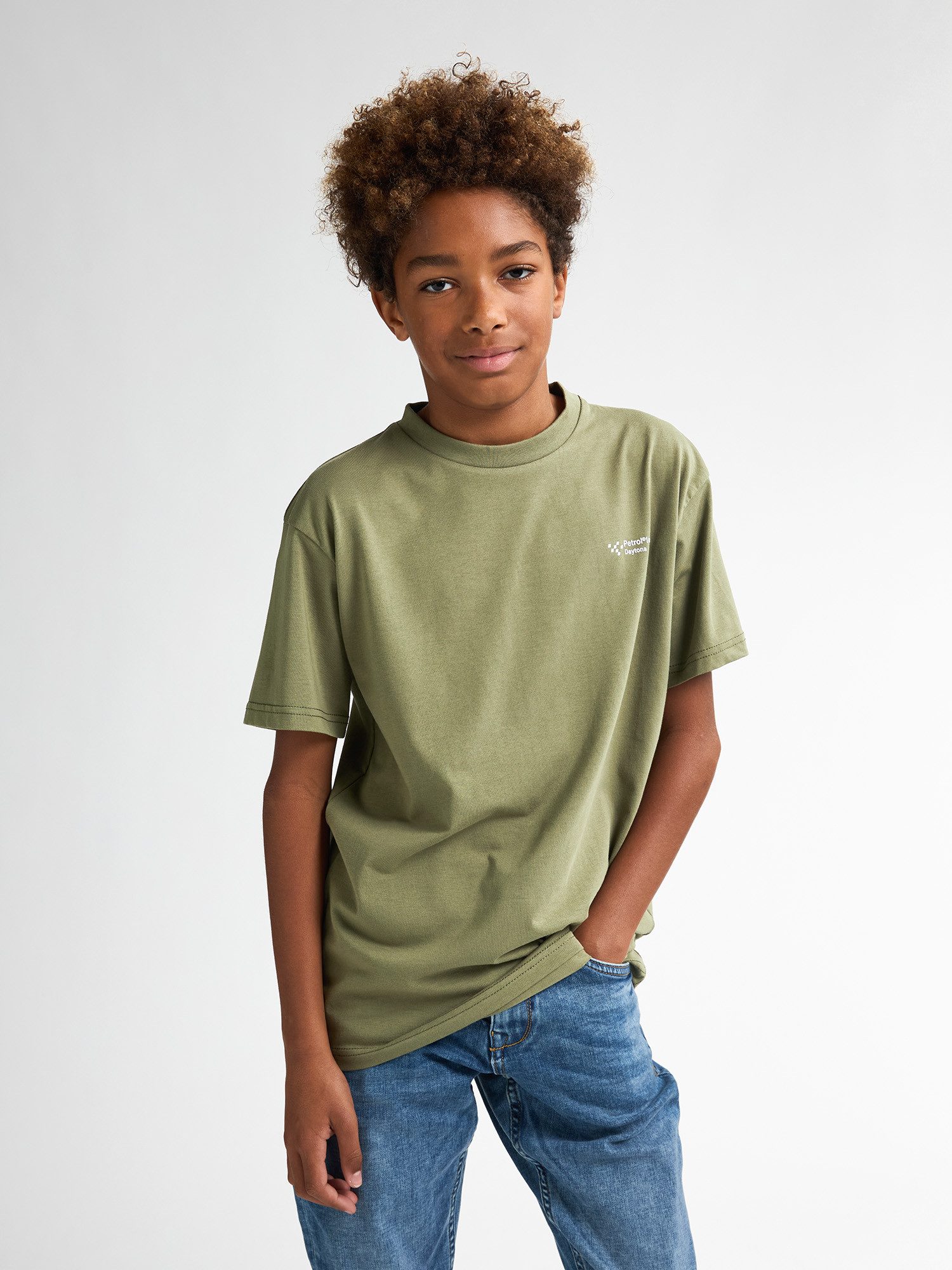 Petrol Industries T-Shirt Shoreline mit Rückenaufdruck
