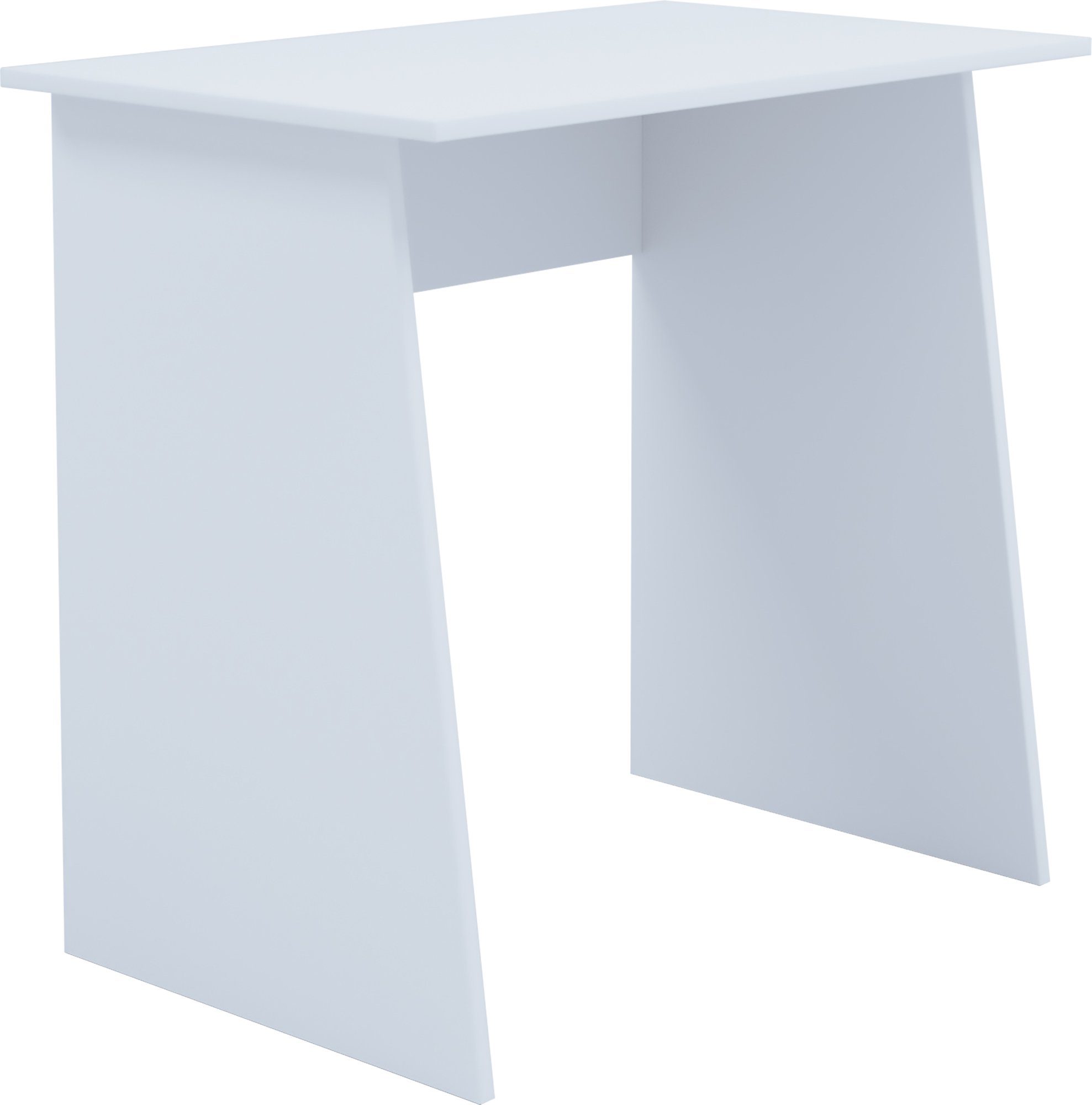 VCM Schreibtisch Bürotisch Masola H. 74 x B. 80 x T. 50 cm, Computertisch, stylische Seitenteile