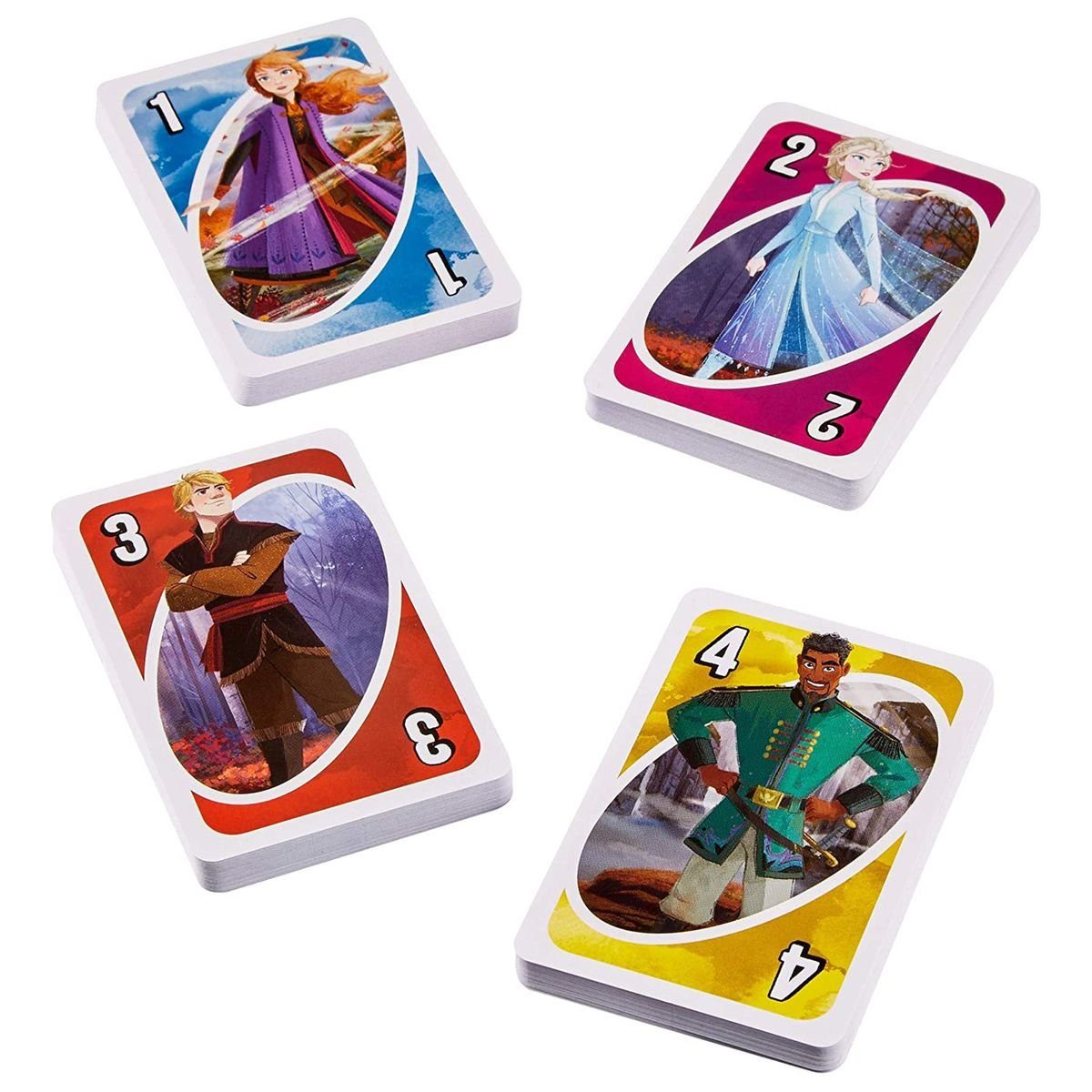 Mattel® Spiel, Kartenspiel Die - GKD76 Frozen - - Disney Uno - II mit 2 Eiskönigin Mattel 112 Karten