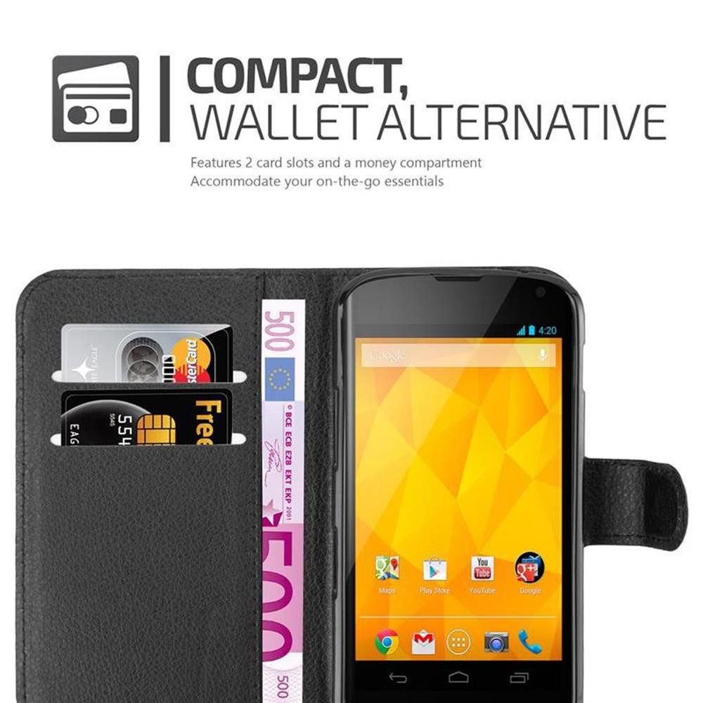 Cadorabo Handyhülle für Hülle, Klappbare Handy Schutzhülle - Hülle - mit Standfunktion und Kartenfach