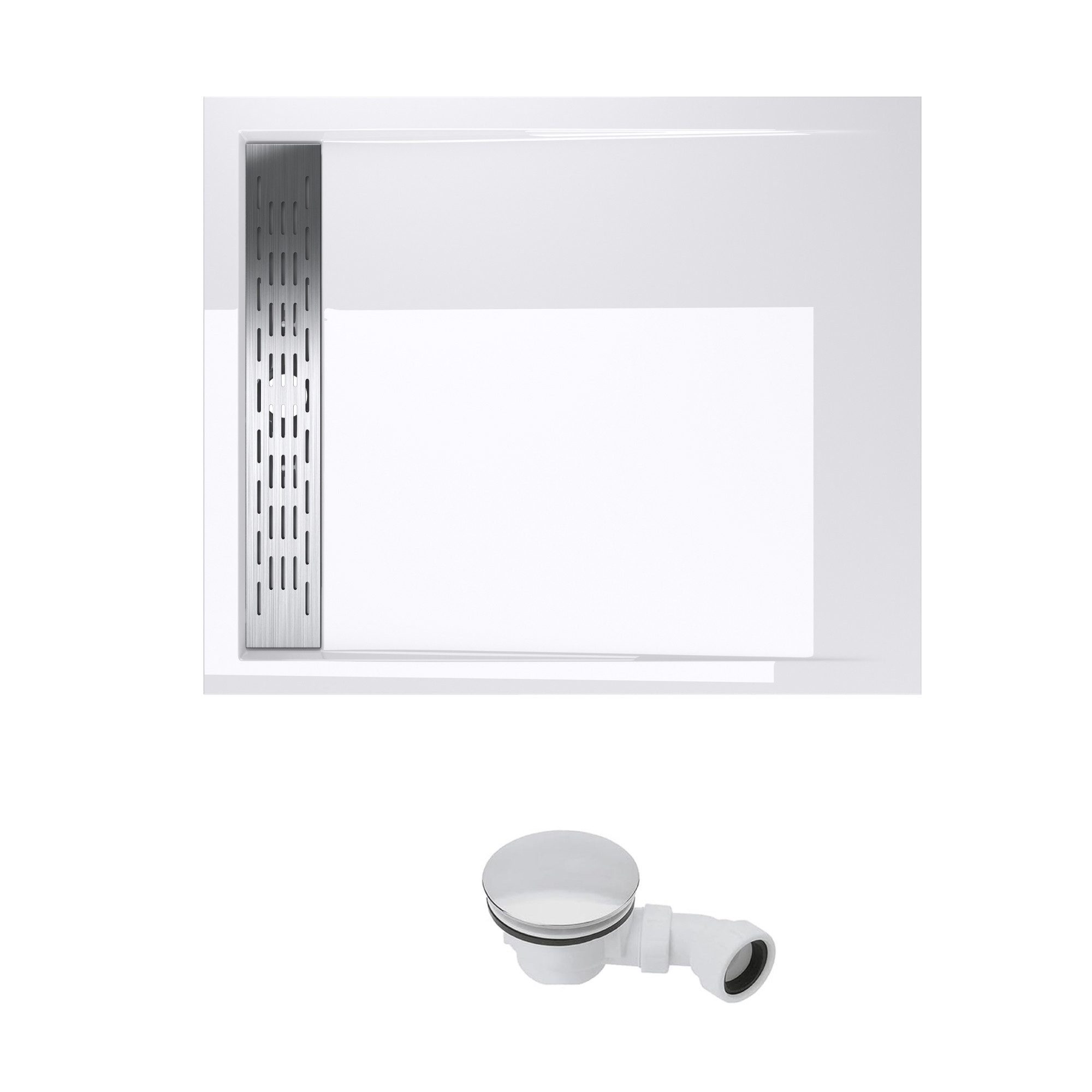 doporro Duschwanne Duschtasse Acryl Rechteckig Abnehmbarer günstig online kaufen