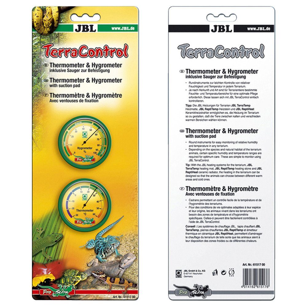 JBL GmbH & Co. KG Terrarium-Klimasteuerung TerraControl Hygrometer + Thermometer