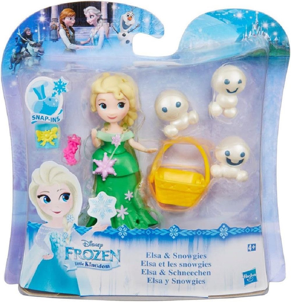 Hasbro Spielfigur Eiskönigin Frozen Elsa und Olaf, Schneemänner, (5-tlg), Tischdeko, Dekoration, Kindergeburtstag, Geschenke