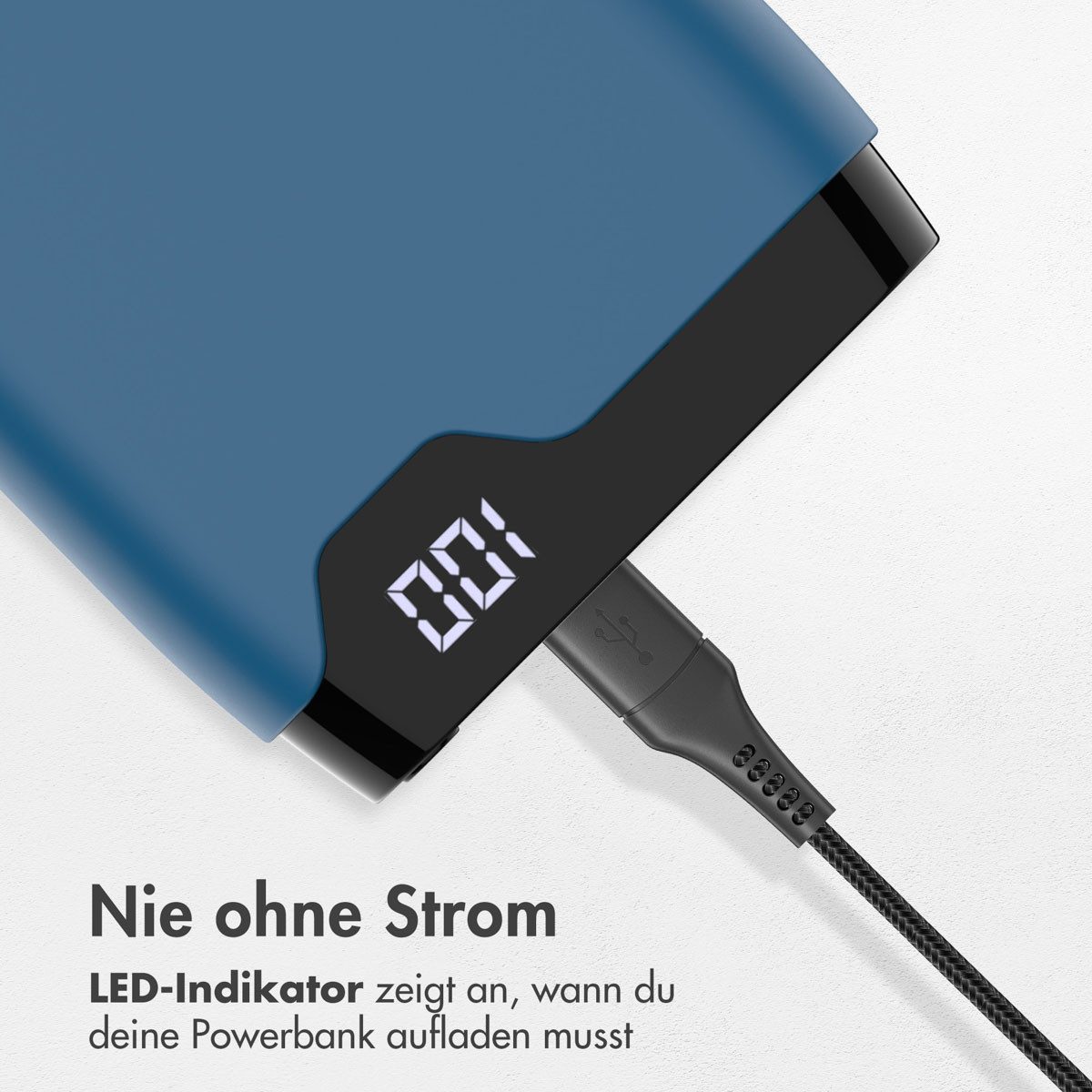 imoshion imoshion Powerbank - 20.000 mAh - Schnelles Aufladen und Power Deliver Powerbank (1 St)