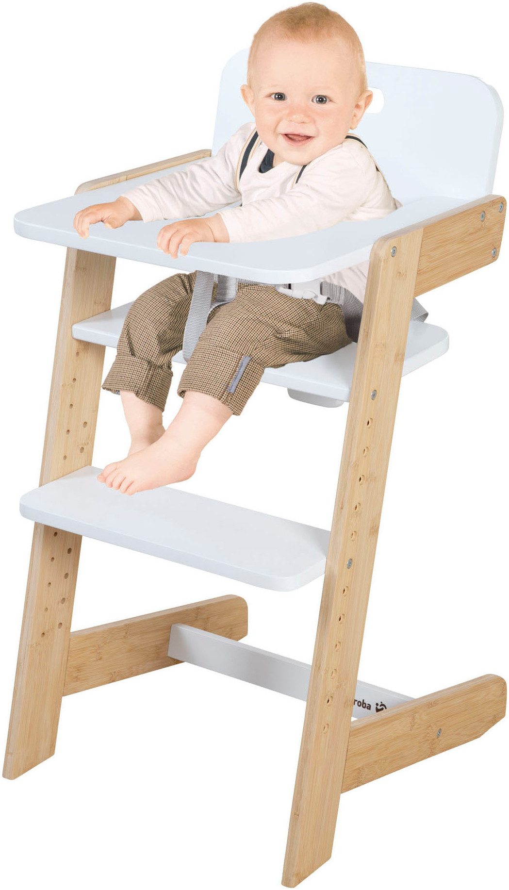 roba® Hochstuhl Lernturm Nature Up – Bild 5 von 5