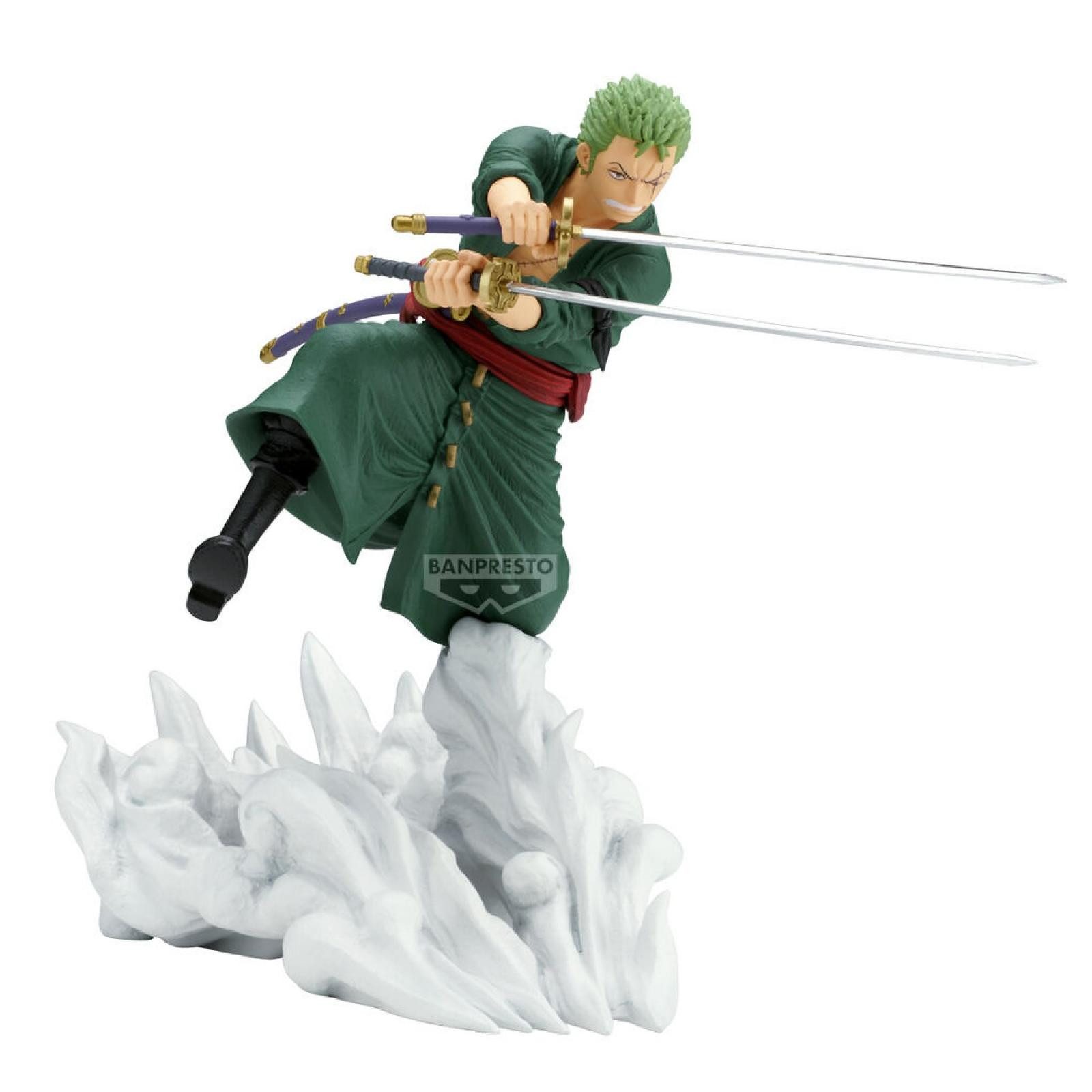 Banpresto Sammelfigur One Piece Roronoa Zoro Senkozekkei figure 15cm