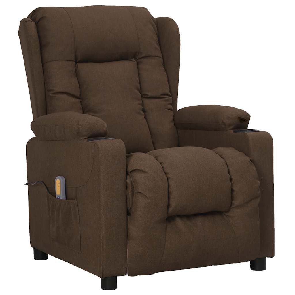 vidaXL Massagesessel Massagesessel mit Aufstehhilfe Braun günstig online kaufen