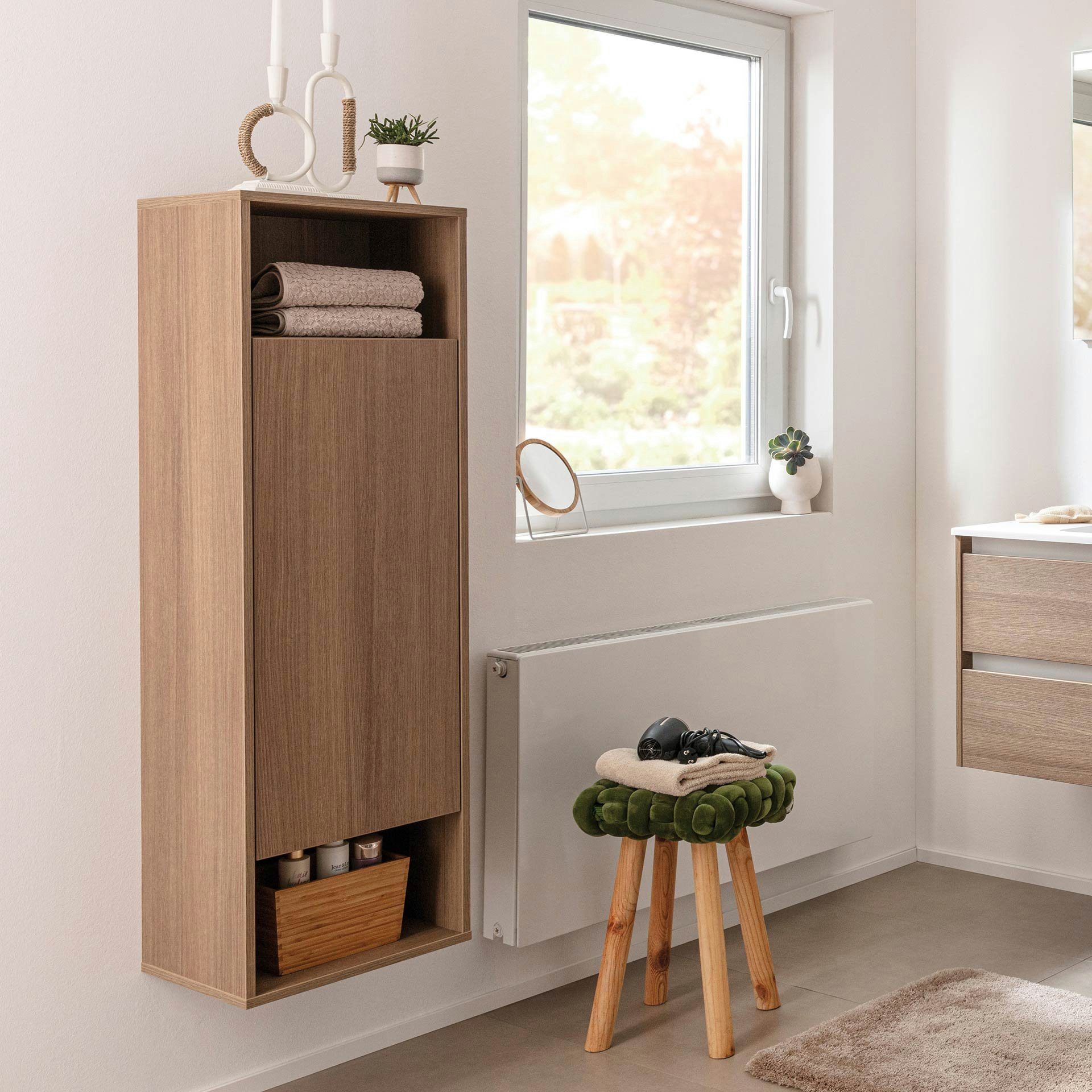 FACKELMANN Midischrank Badschrank, Stauraumwunder, Fackelmann VITA