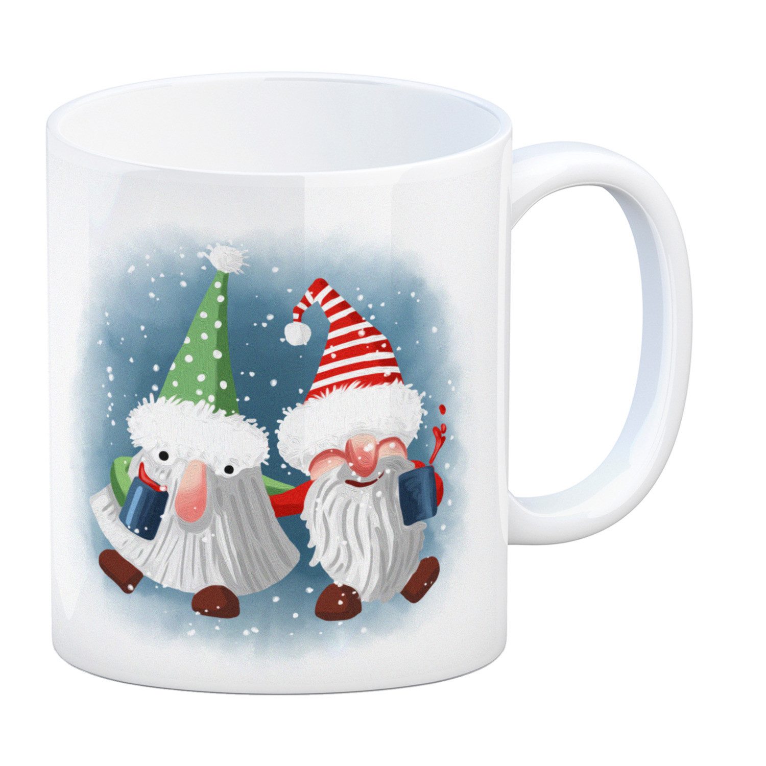 Tasse Betrunkene Wichtel Weihnachten Kaffeebecher