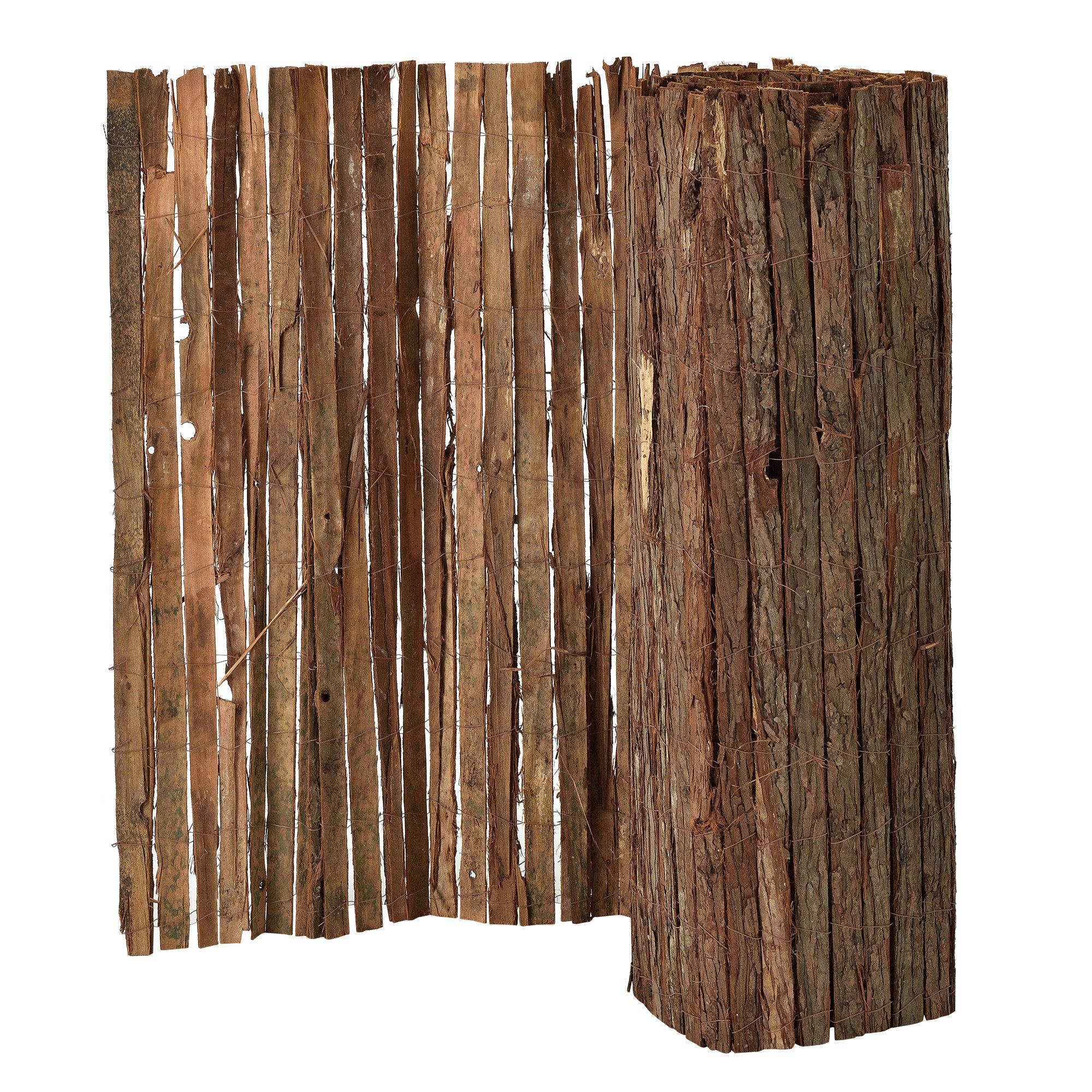 casa.pro Gartenzaun, »Zamora« Rindenzaun 90 x 300 cm