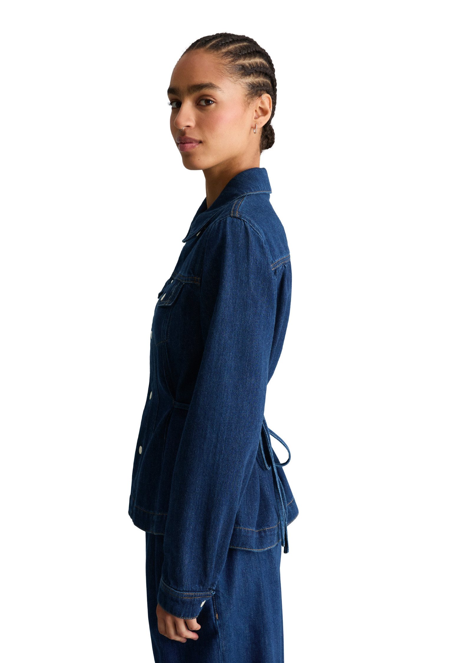 Marc O'Polo DENIM Kurzjacke made with Orange Fiber