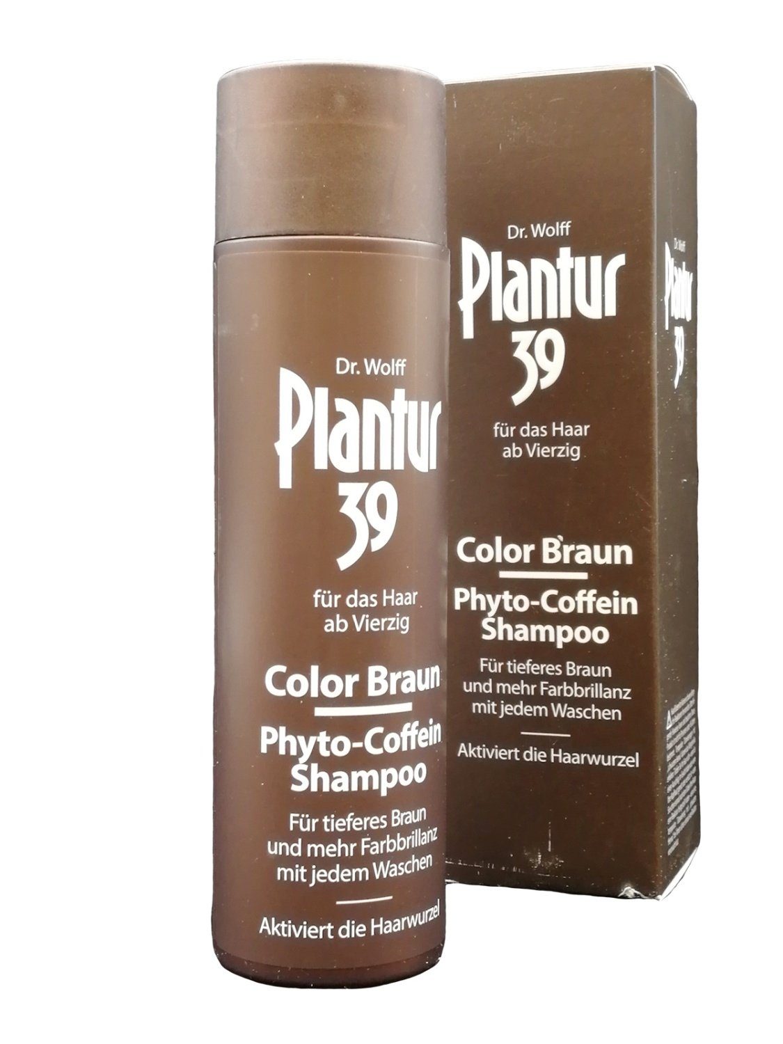 Dr. Kurt Wolff GmbH & Haarshampoo 250 Braun Color PLANTUR Phyto-Coffein-Shampoo, ml Co. 39 KG