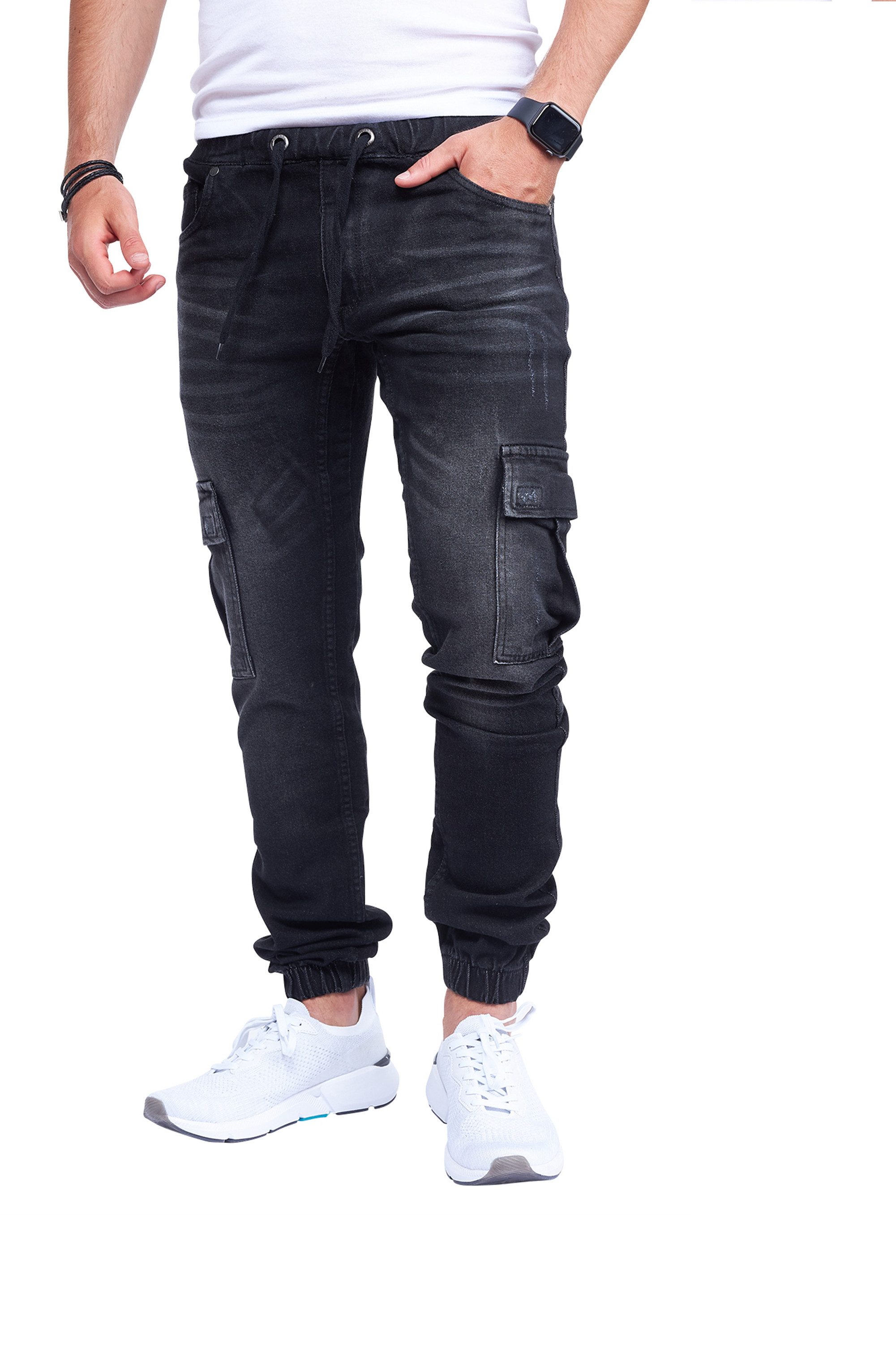 Styleko Chinohose 8004 Styleko Cargohose Herren günstig online kaufen