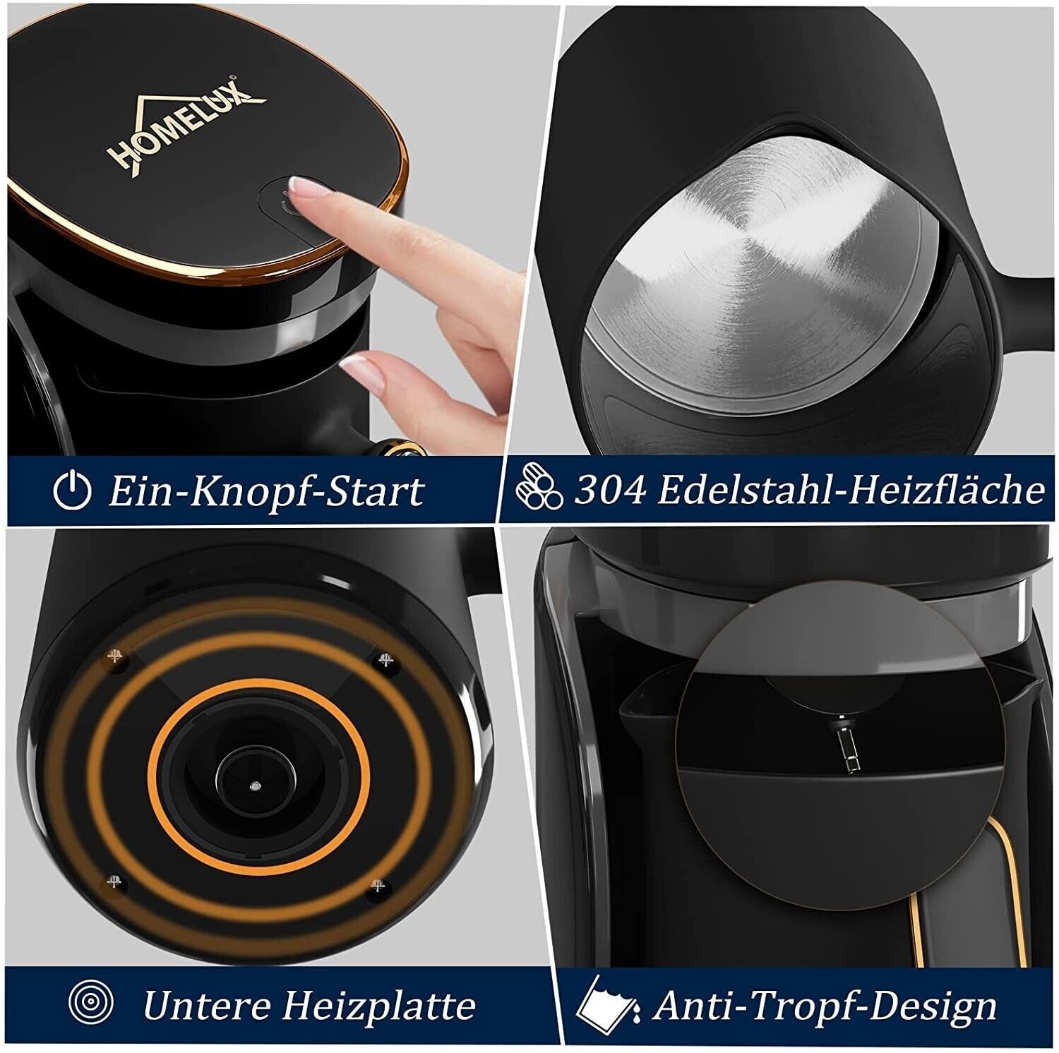 HOMELUX Espressomaschine