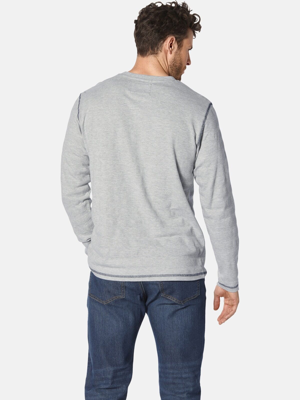 Babista Langarmshirt LUIMONO im dezenten Jacquardmuster günstig online kaufen