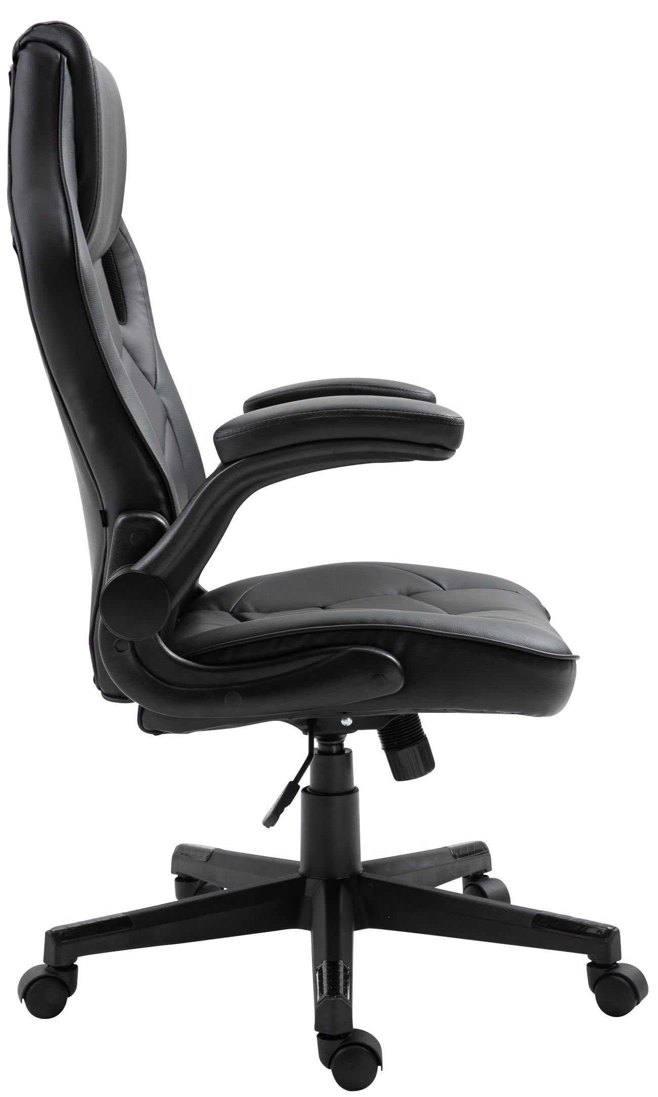 und drehbar Kunstleder, höhenverstellbar Chair CLP Gaming Omis schwarz/schwarz