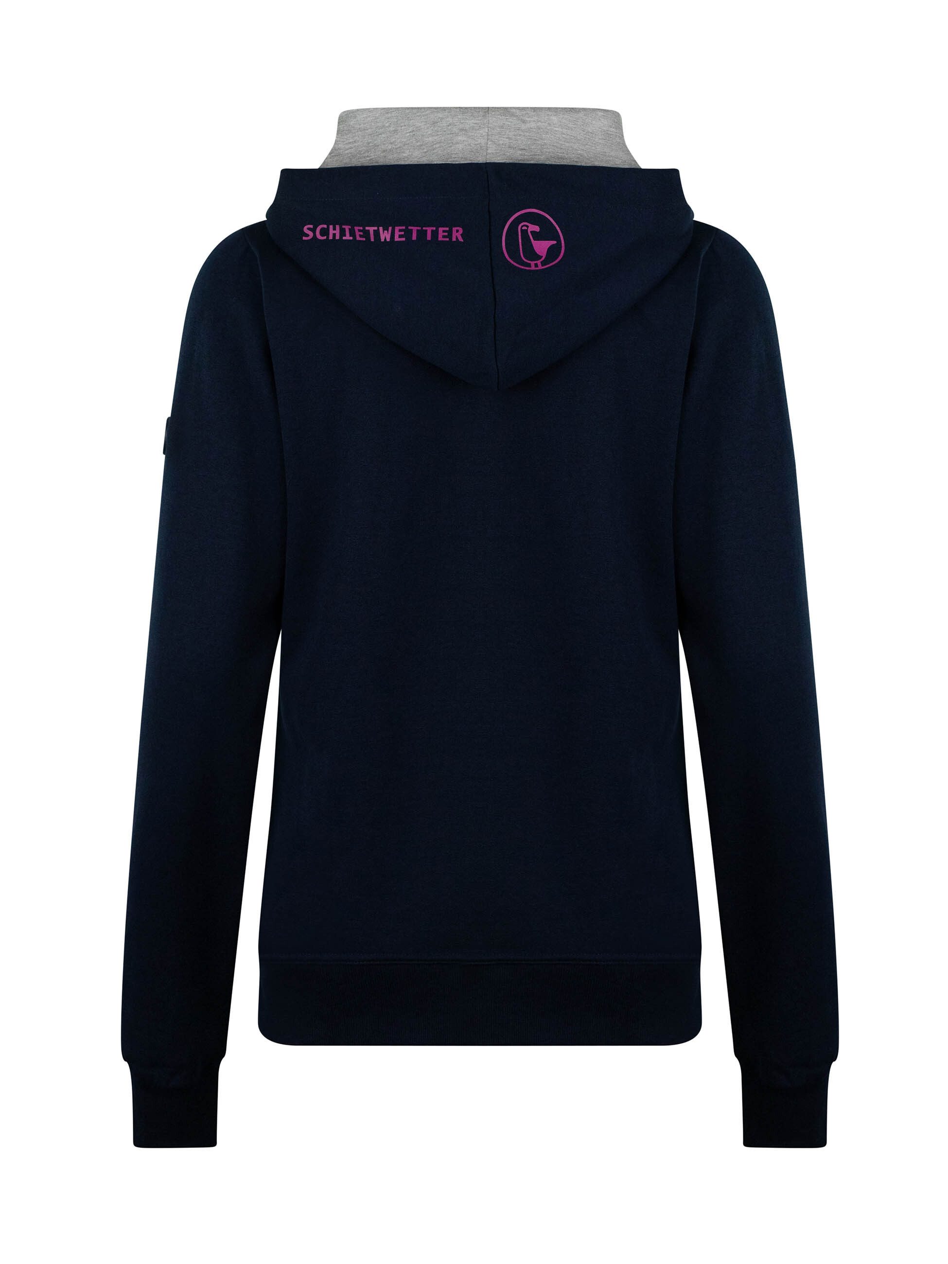 Schietwetter Kapuzenpullover Damen Hoodie "Möwe Lotte" günstig online kaufen
