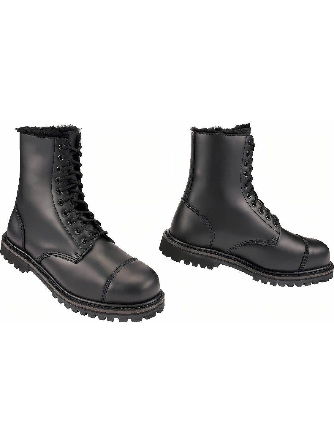 Brandit Phantom Fur Liner 10 Eyelet Boots Stiefel