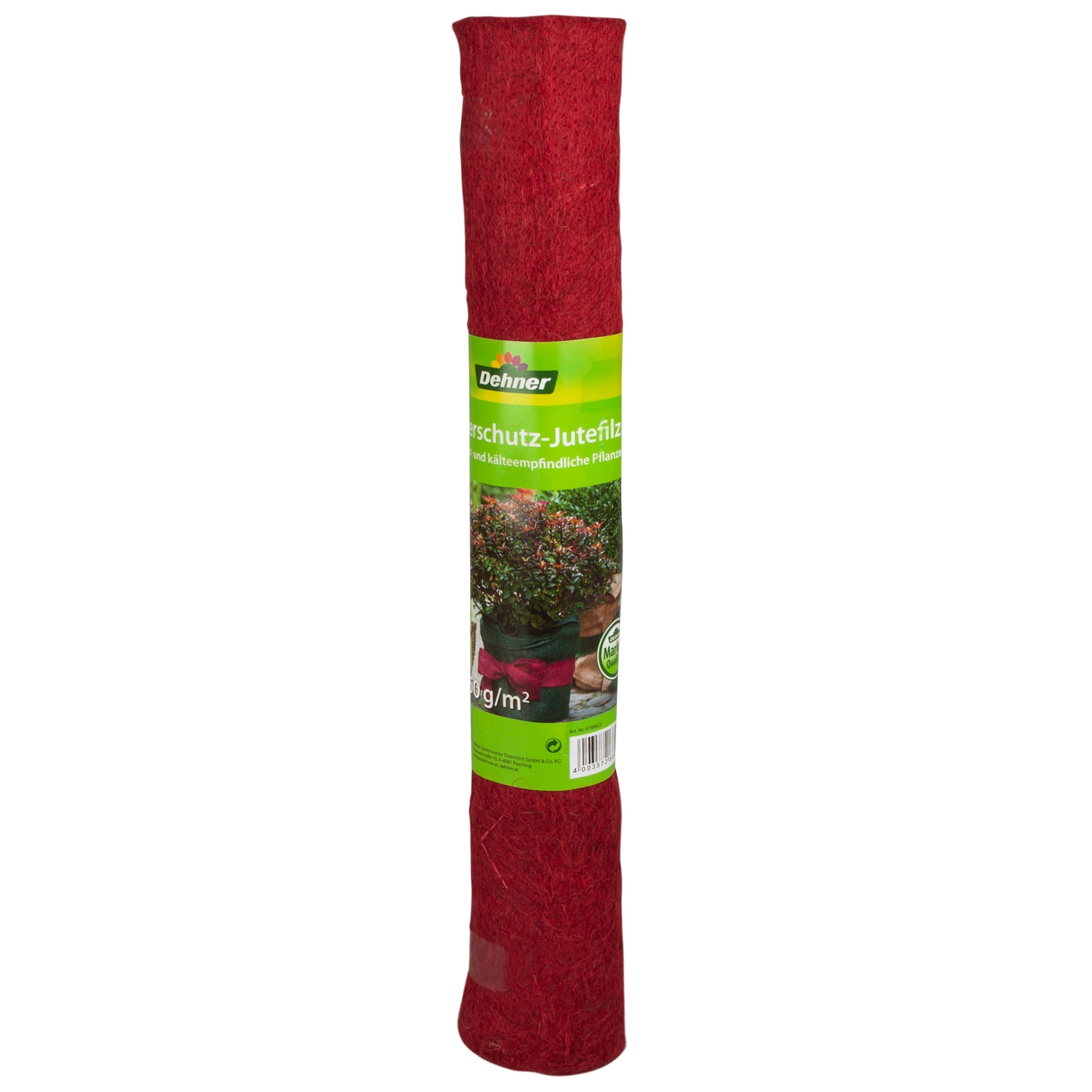 Winterschutzvlies Jutefilz Naturmaterial ca. 150 x 50 cm ca. 250g/qm
