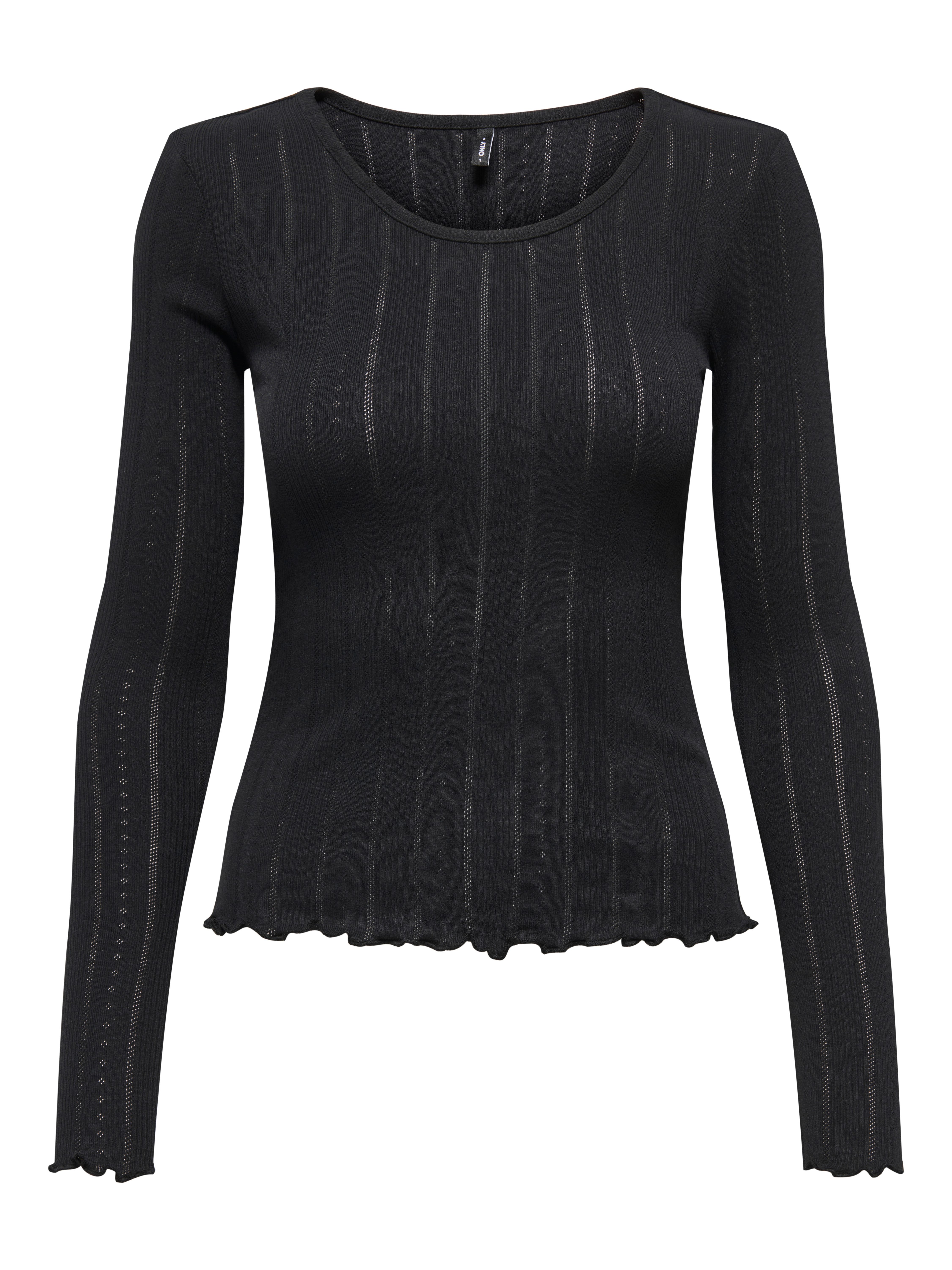 Langarmshirt ONLTENNA O-NECK L/S TOP JRS NOOS