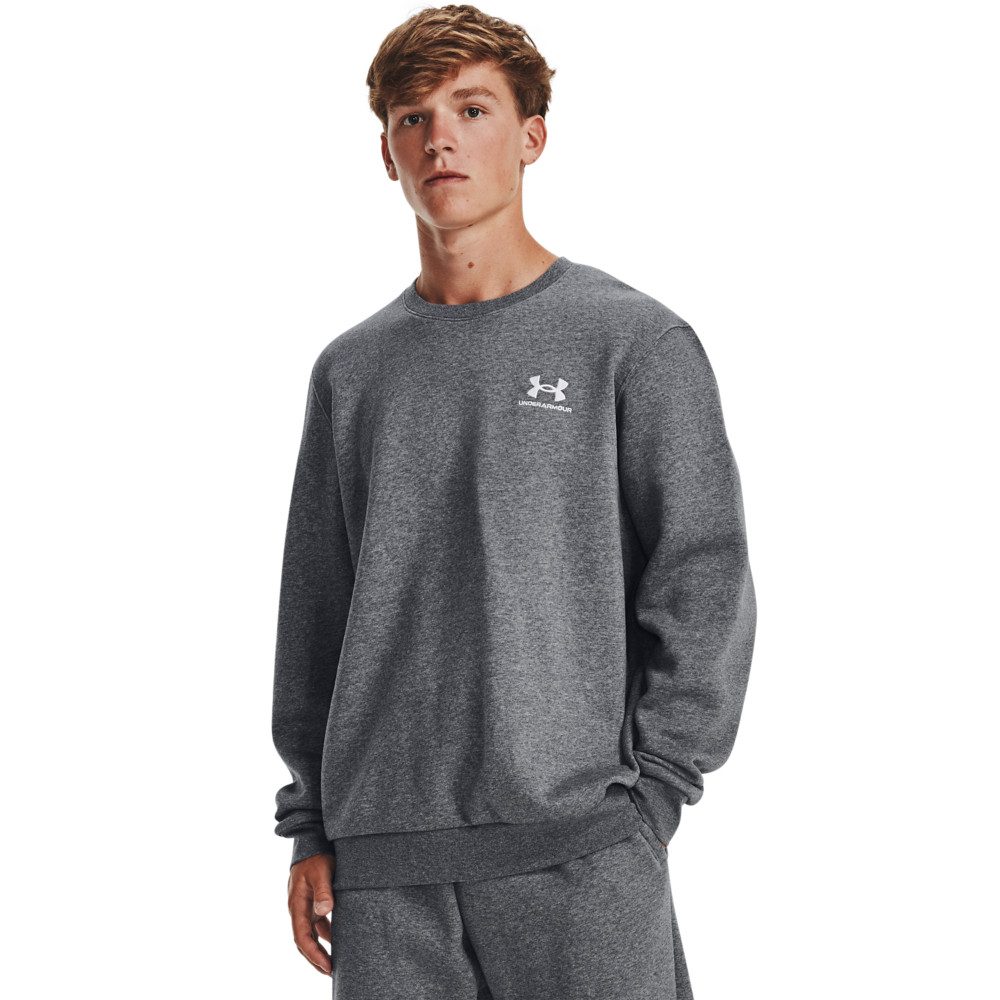 Under Armour® Fleecepullover Under Armour Herren Sweatshirt Essential Fleece Crew 1374250