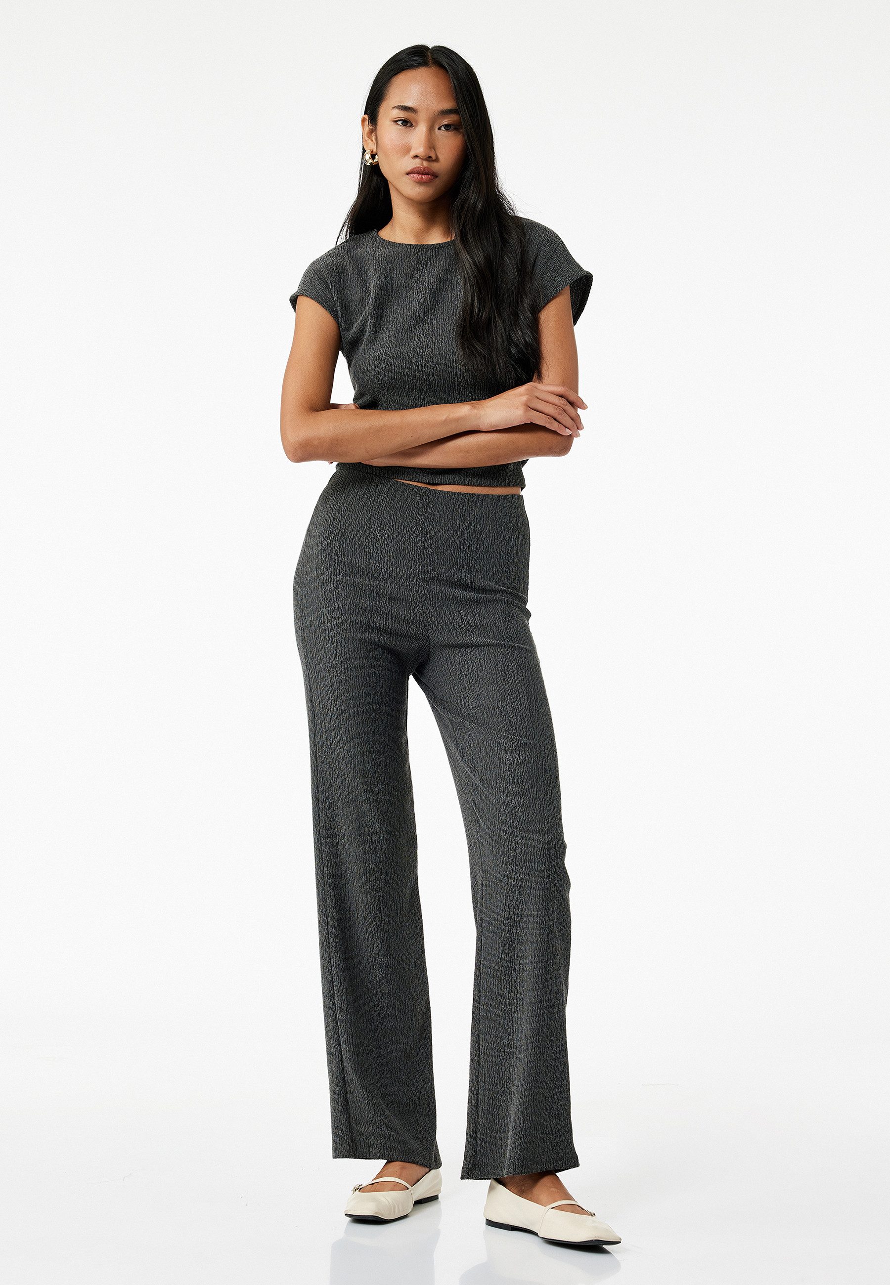 Koton Stoffhose Koton Bürümcük Slim Fit Hose